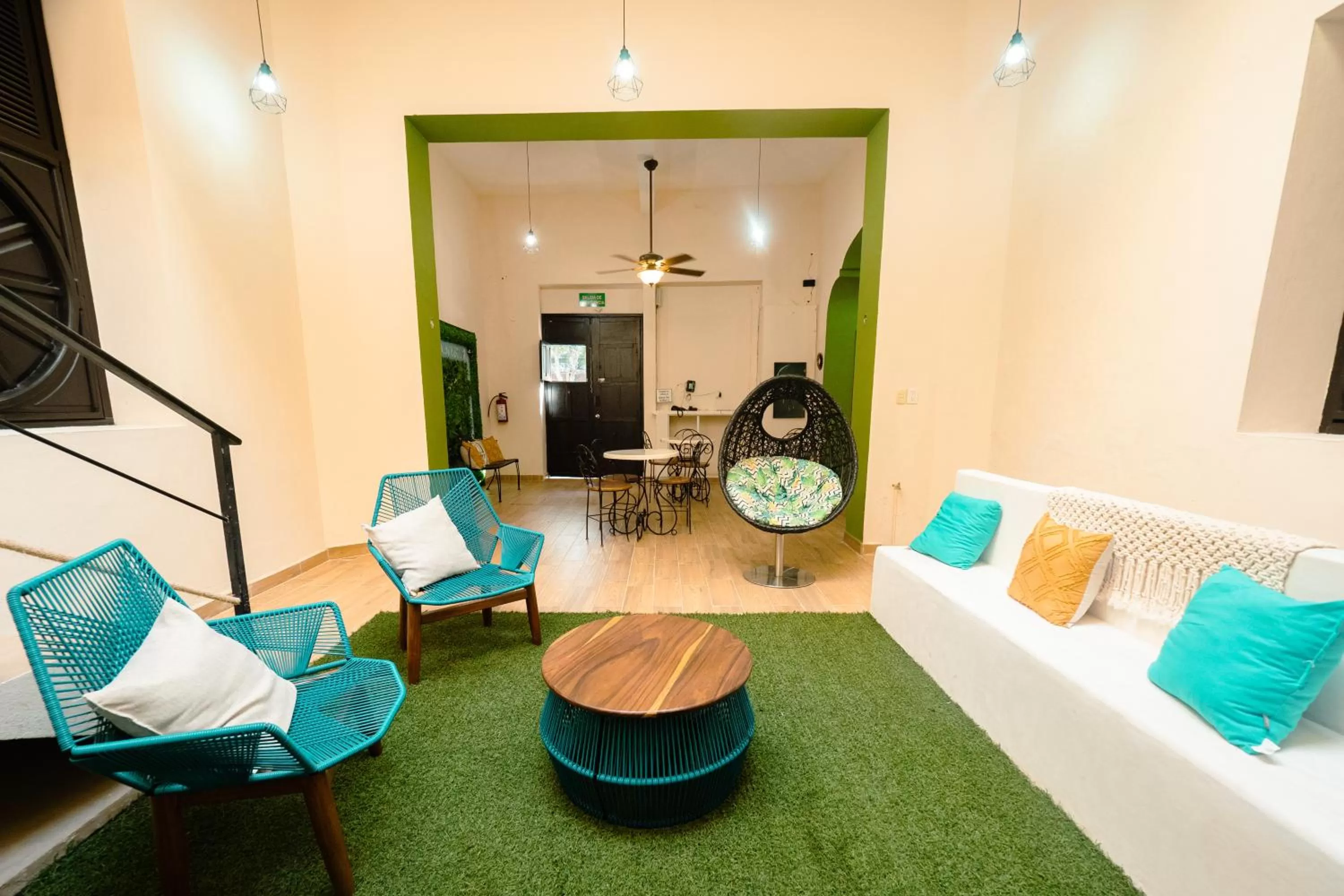 Seating Area in Nido Colibrí - Zona Remate de Paseo Montejo