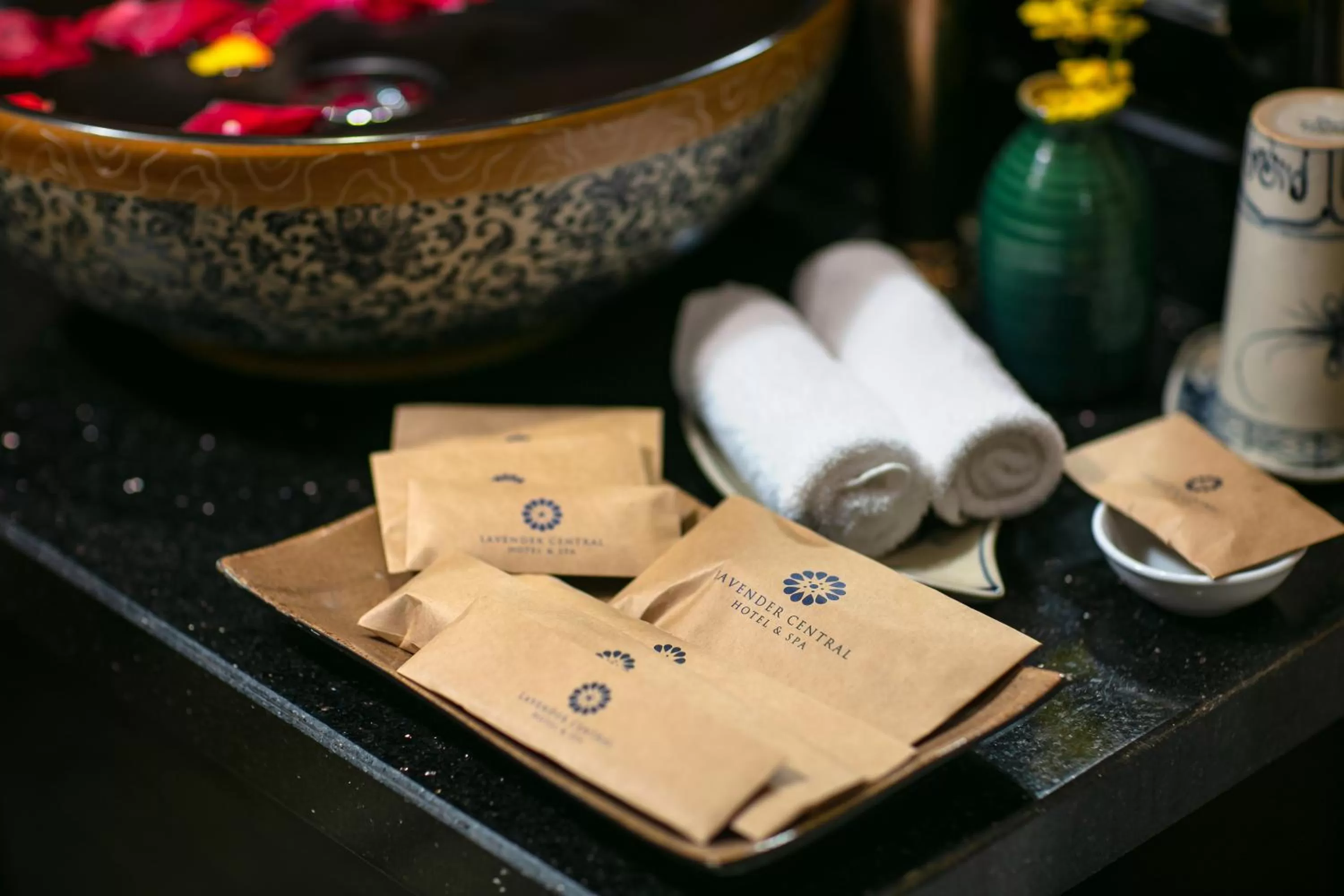 Bathroom in Lavender Central Hotel & Spa Hanoi