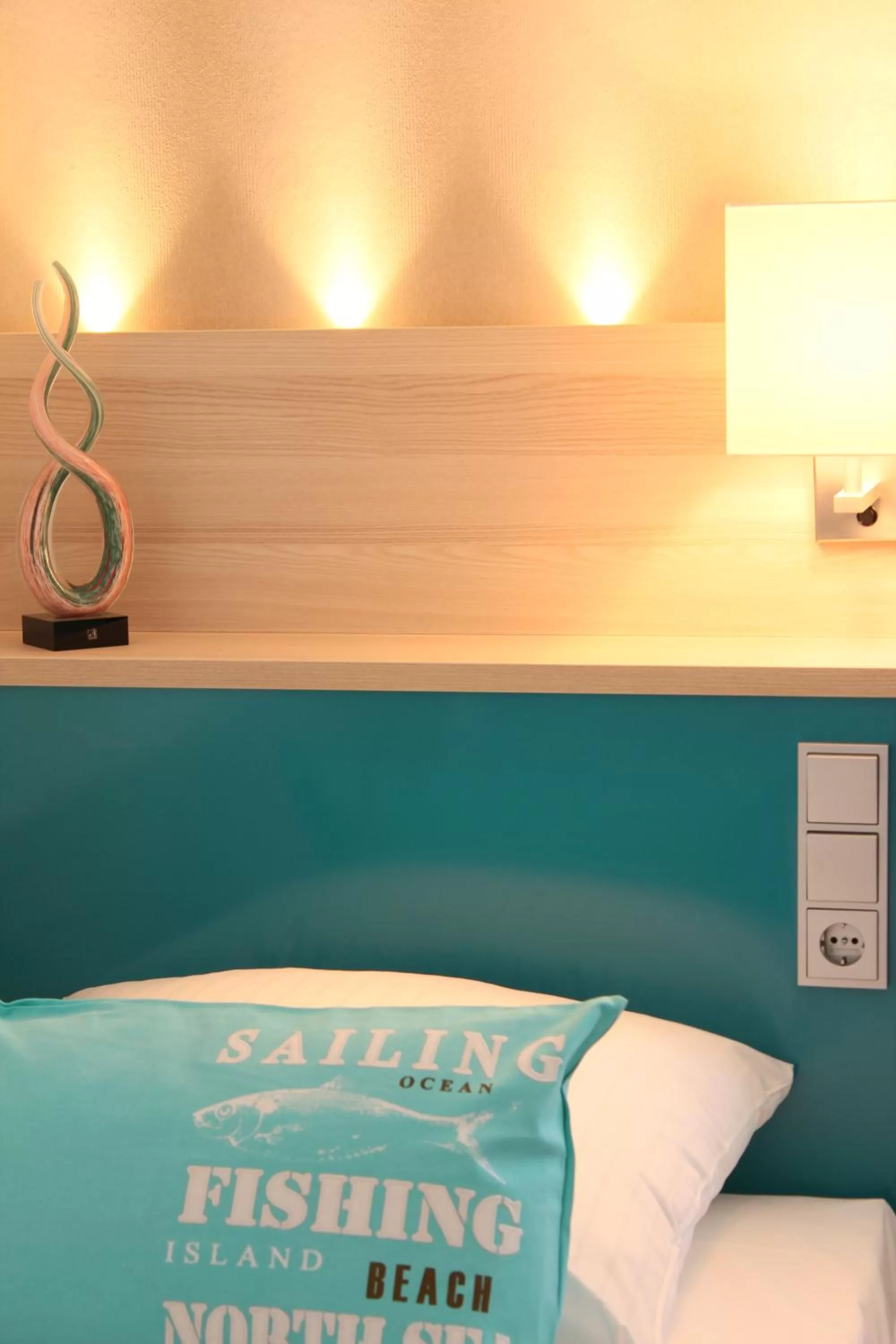 Bed in Villa WellenRausch - Adults Only