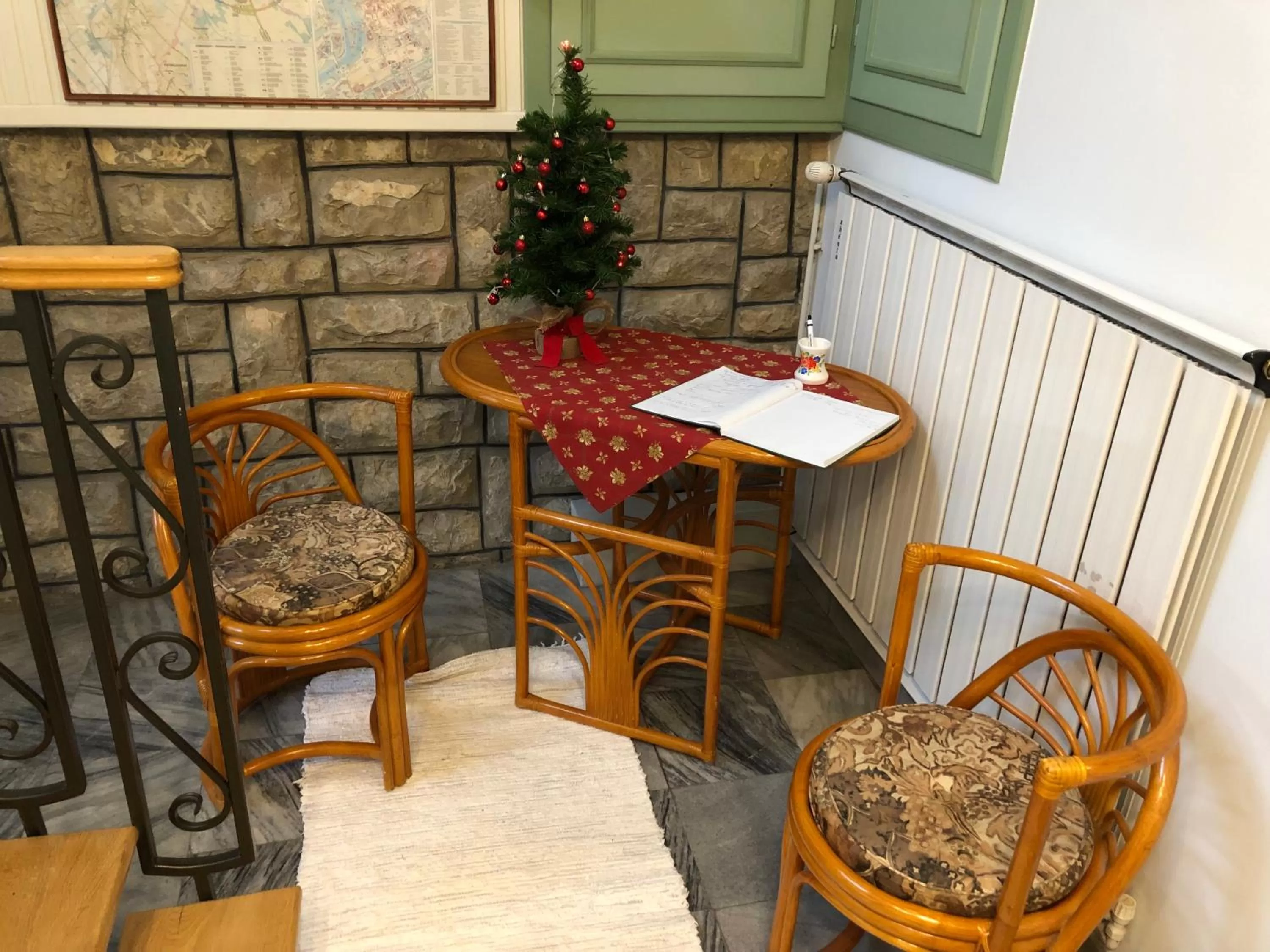 Decorative detail in Muskátli Panzió