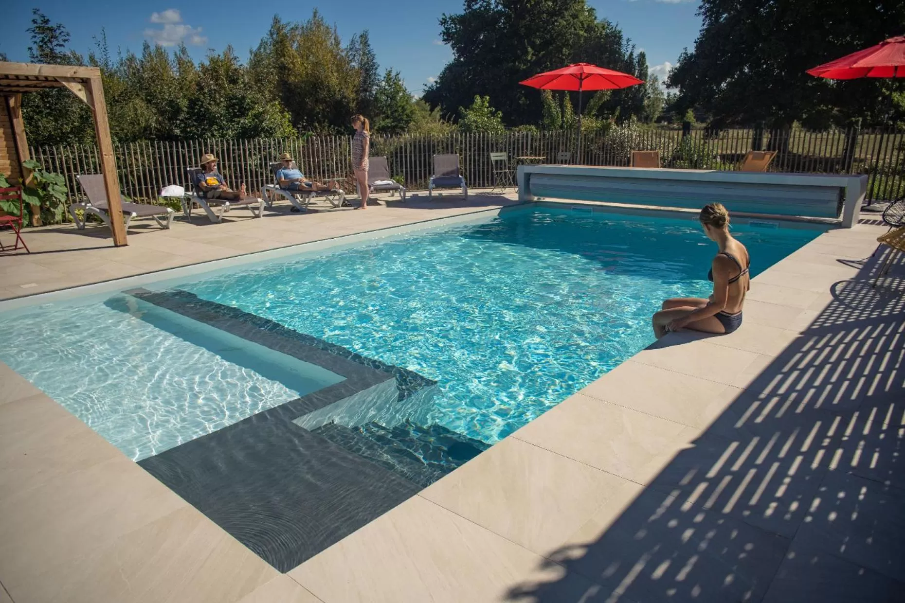 Swimming pool in Le jardin des 4 saisons