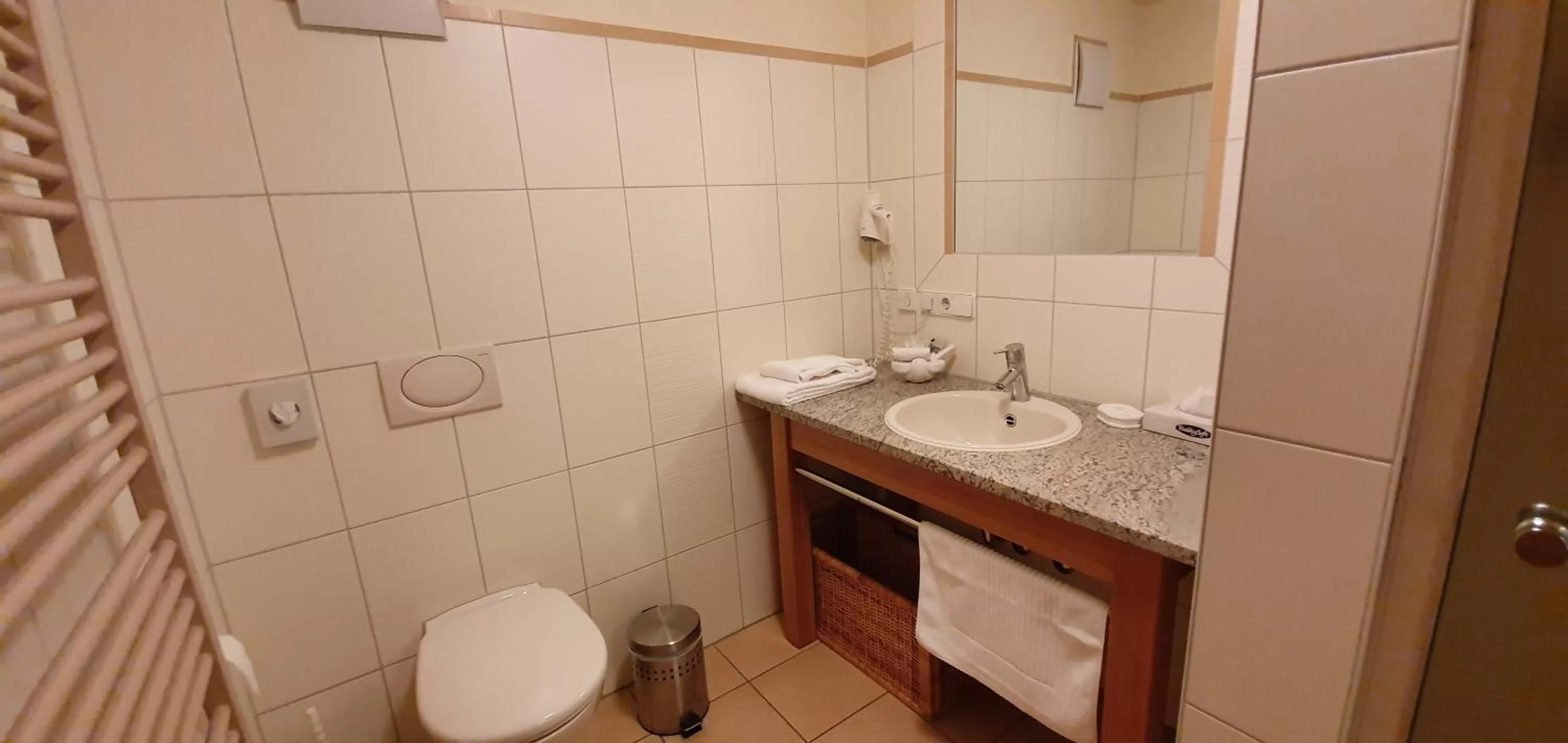 Toilet in Landgasthof Krone