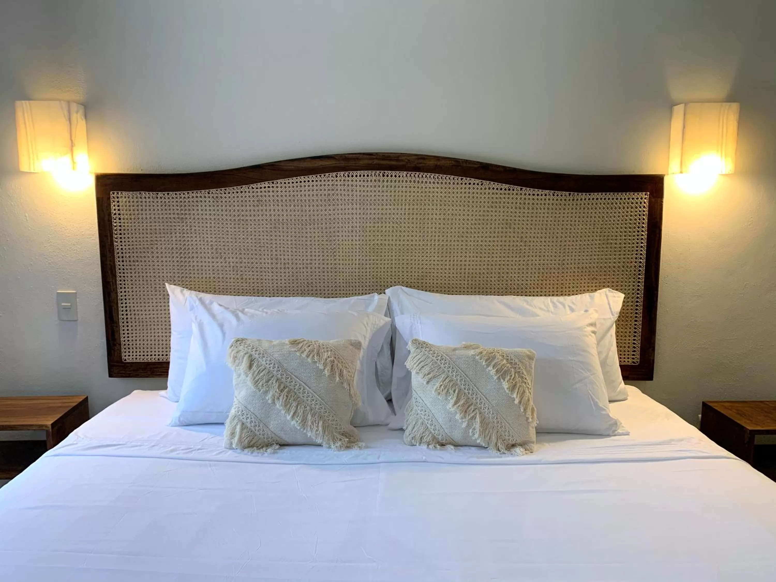 Bed in Hacienda María Elena Yucatán