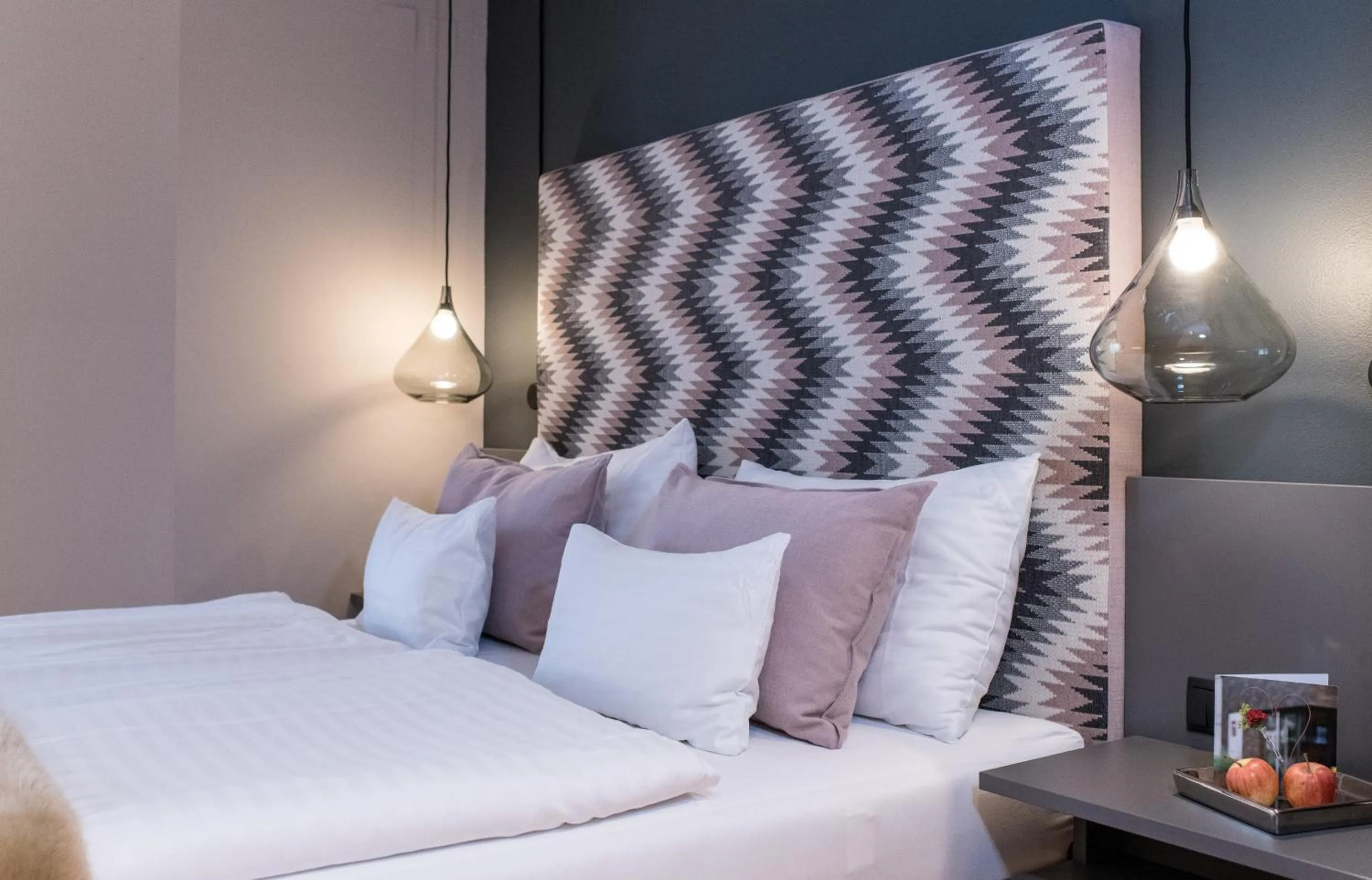 Bed in Hotel Moserhof