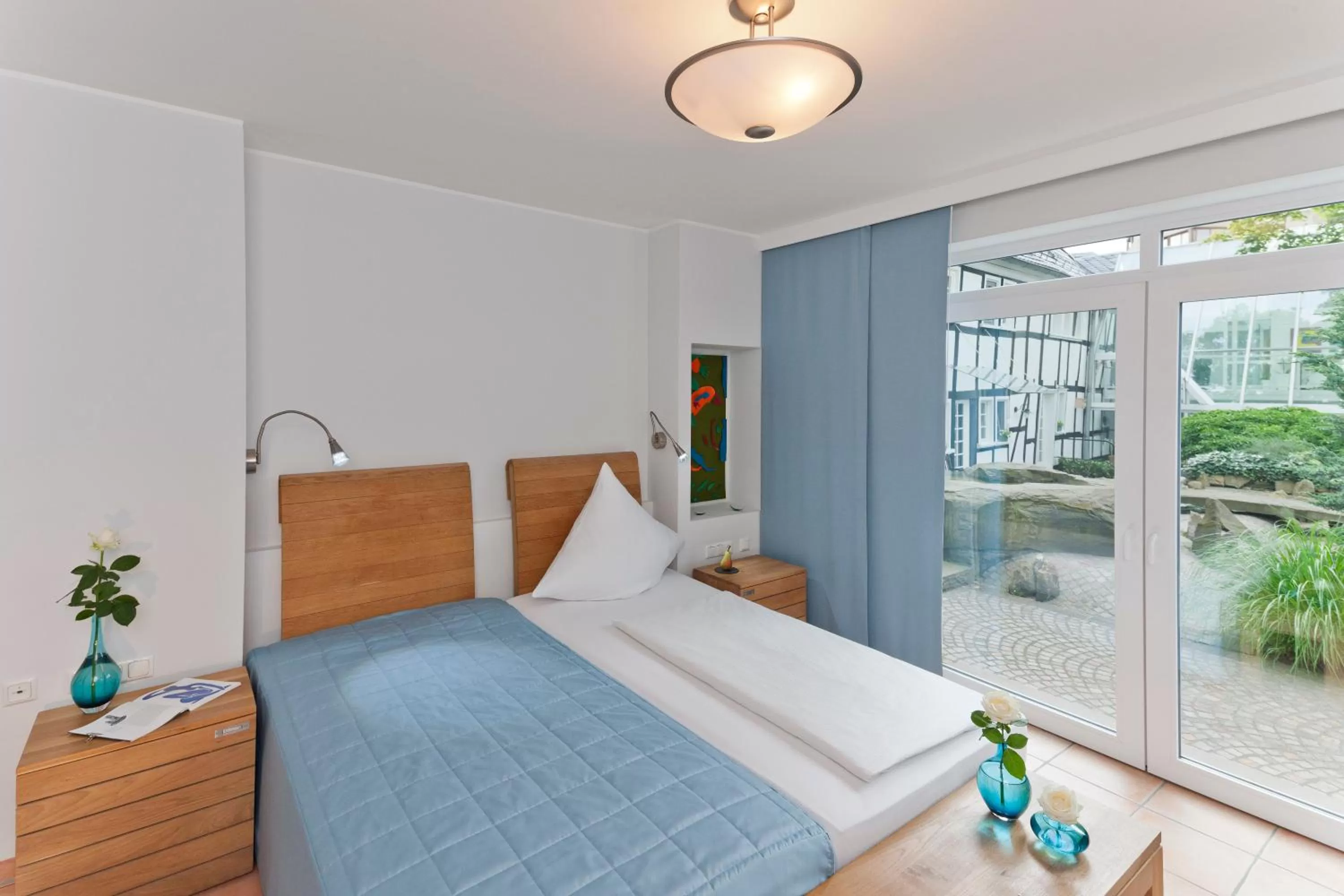 Bed in Malerwinkel Hotel