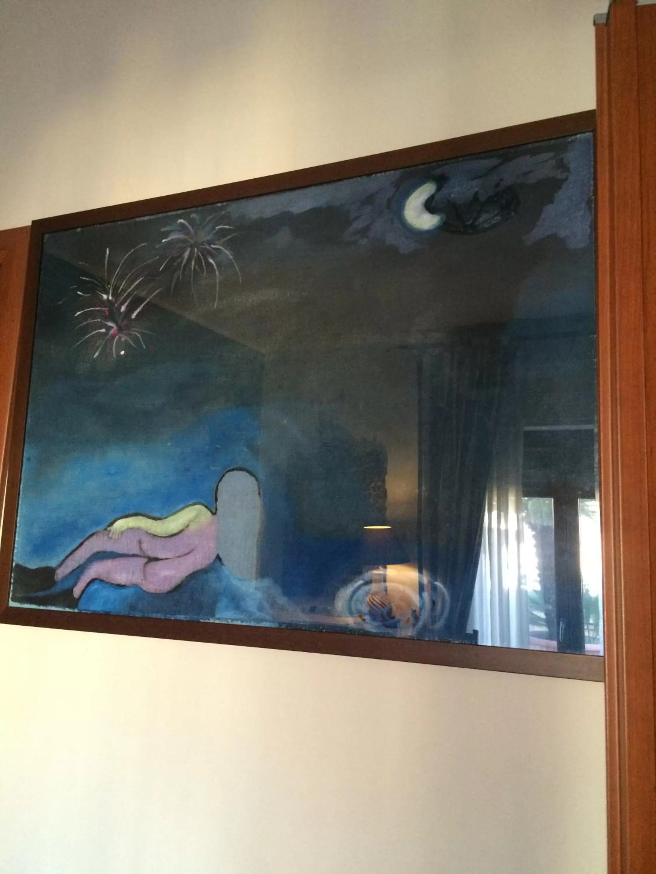 Decorative detail, TV/Entertainment Center in B&B Casamiranapoli