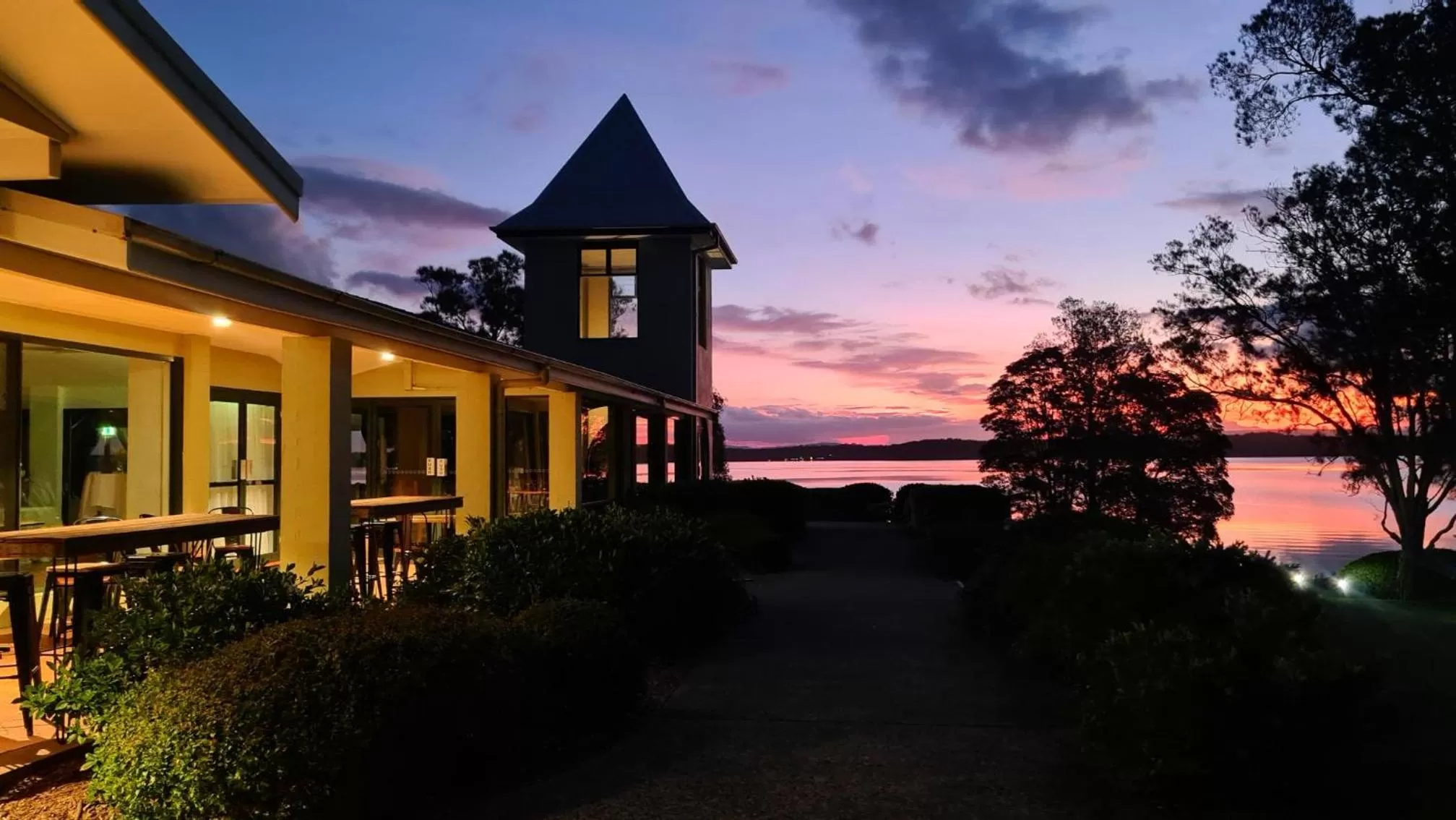 Facade/entrance in Stay At Raffertys Resort