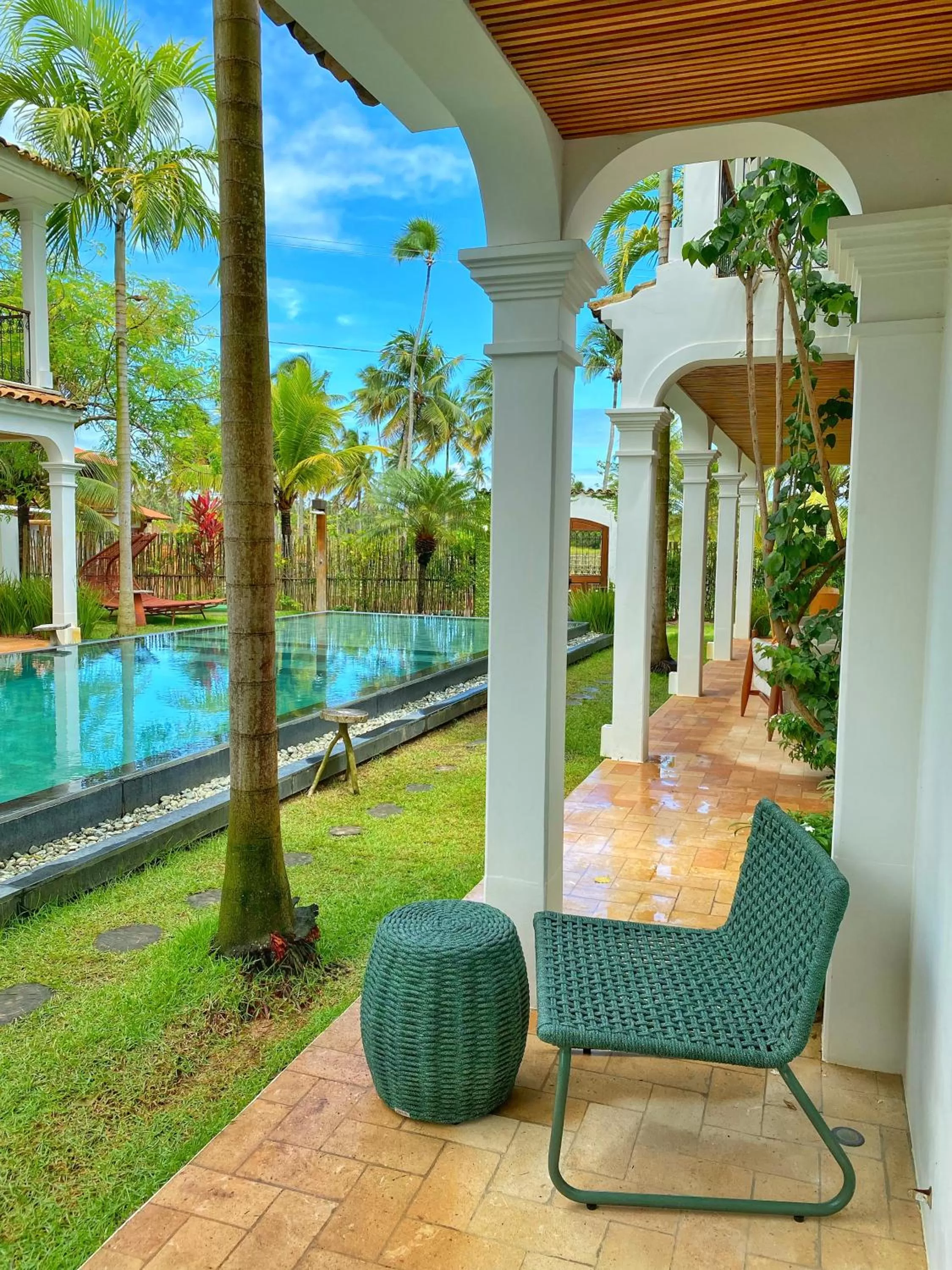 Garden view in Villa Canziani & Donato