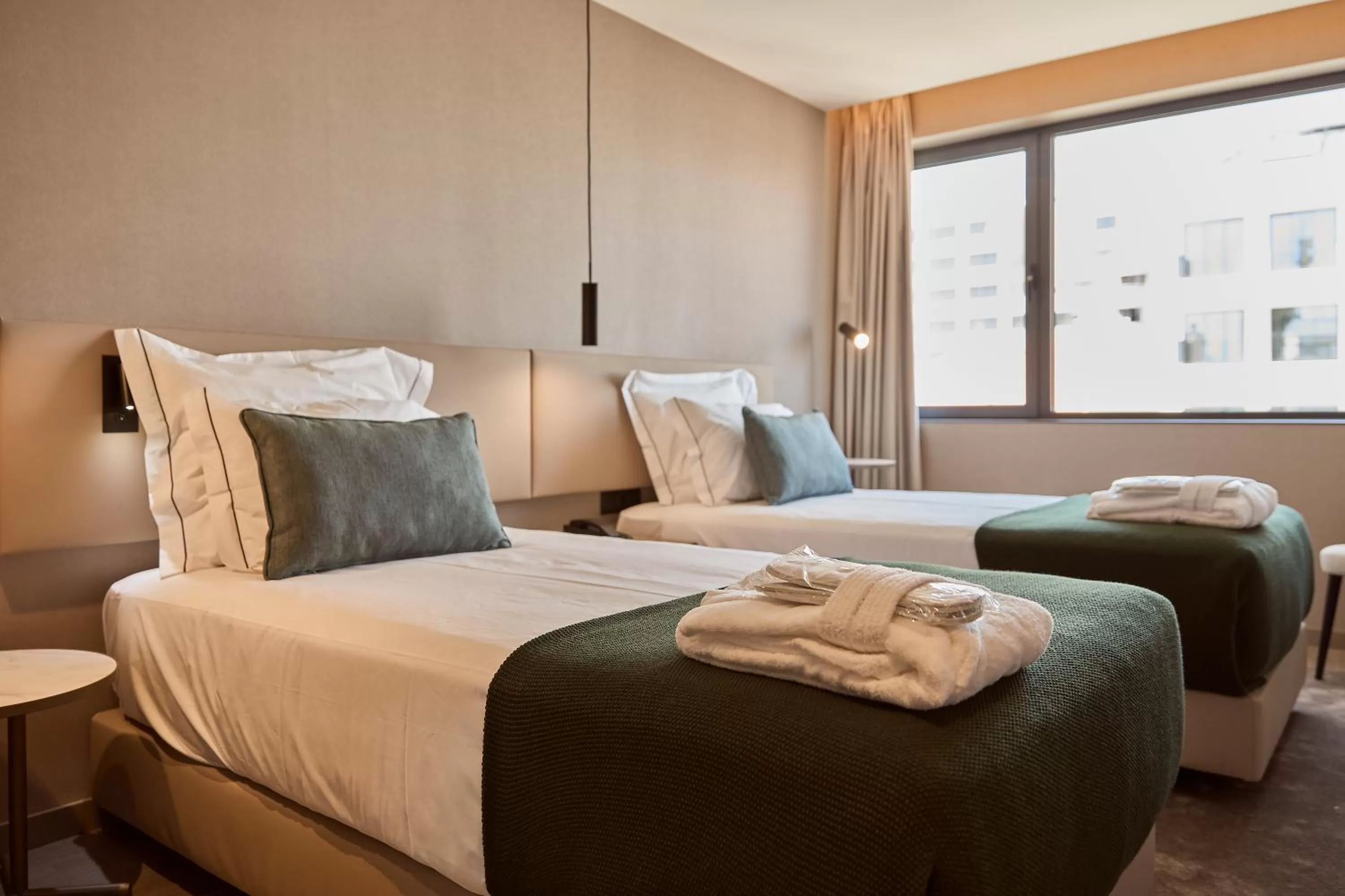 Bed in OMID Saldanha Hotel