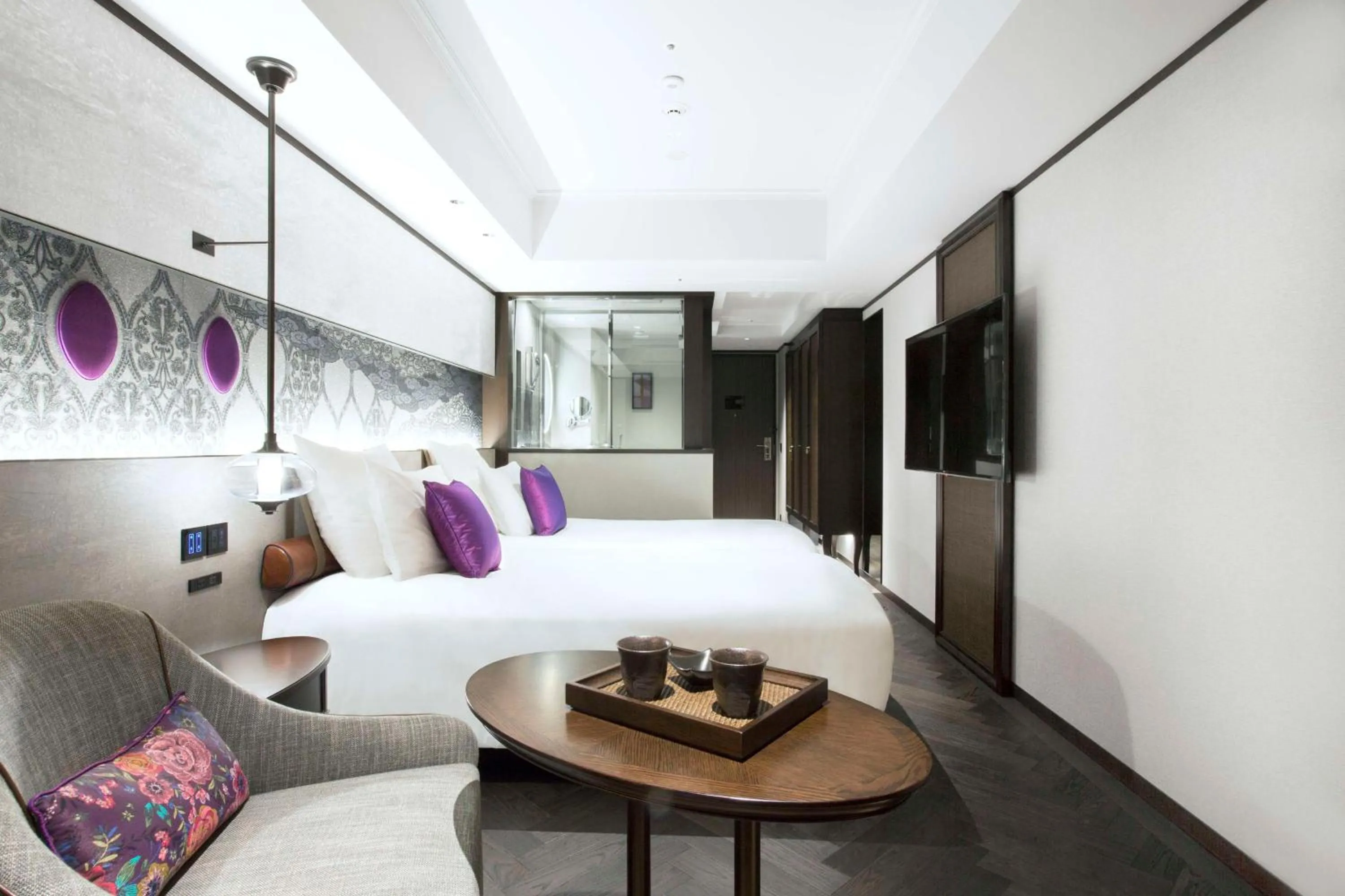 Bedroom, Bed in Dhawa Yura Kyoto