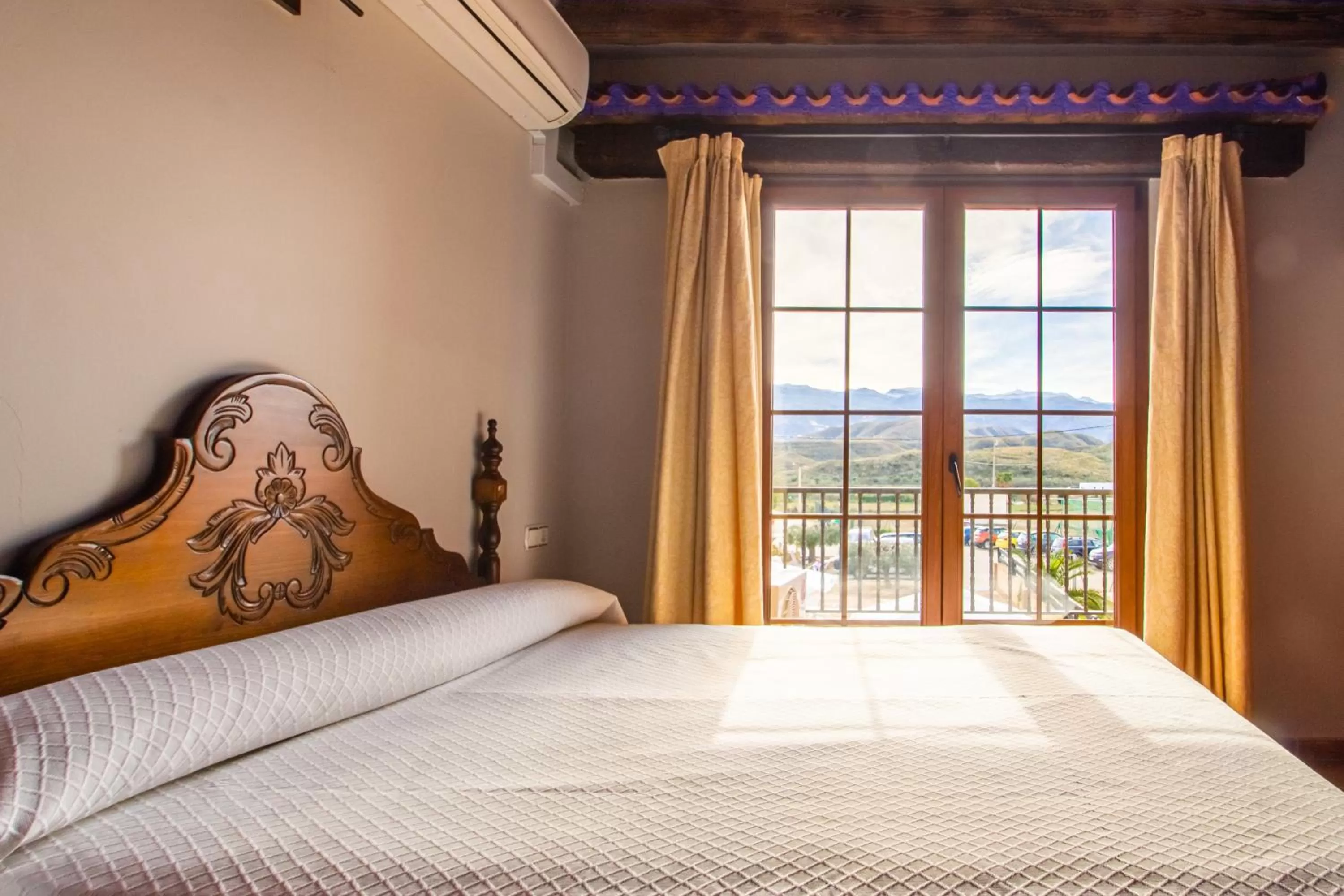 Bed in Hostal Rural Turre