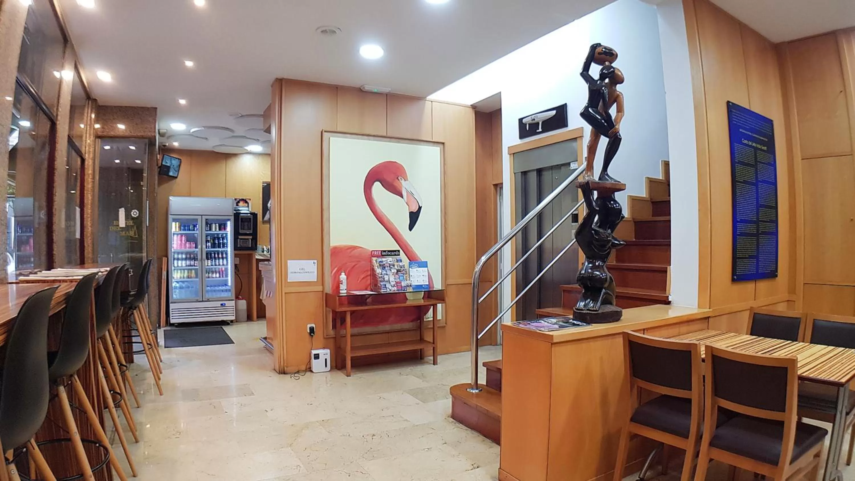 Lobby or reception in Hotel del Mar Vigo