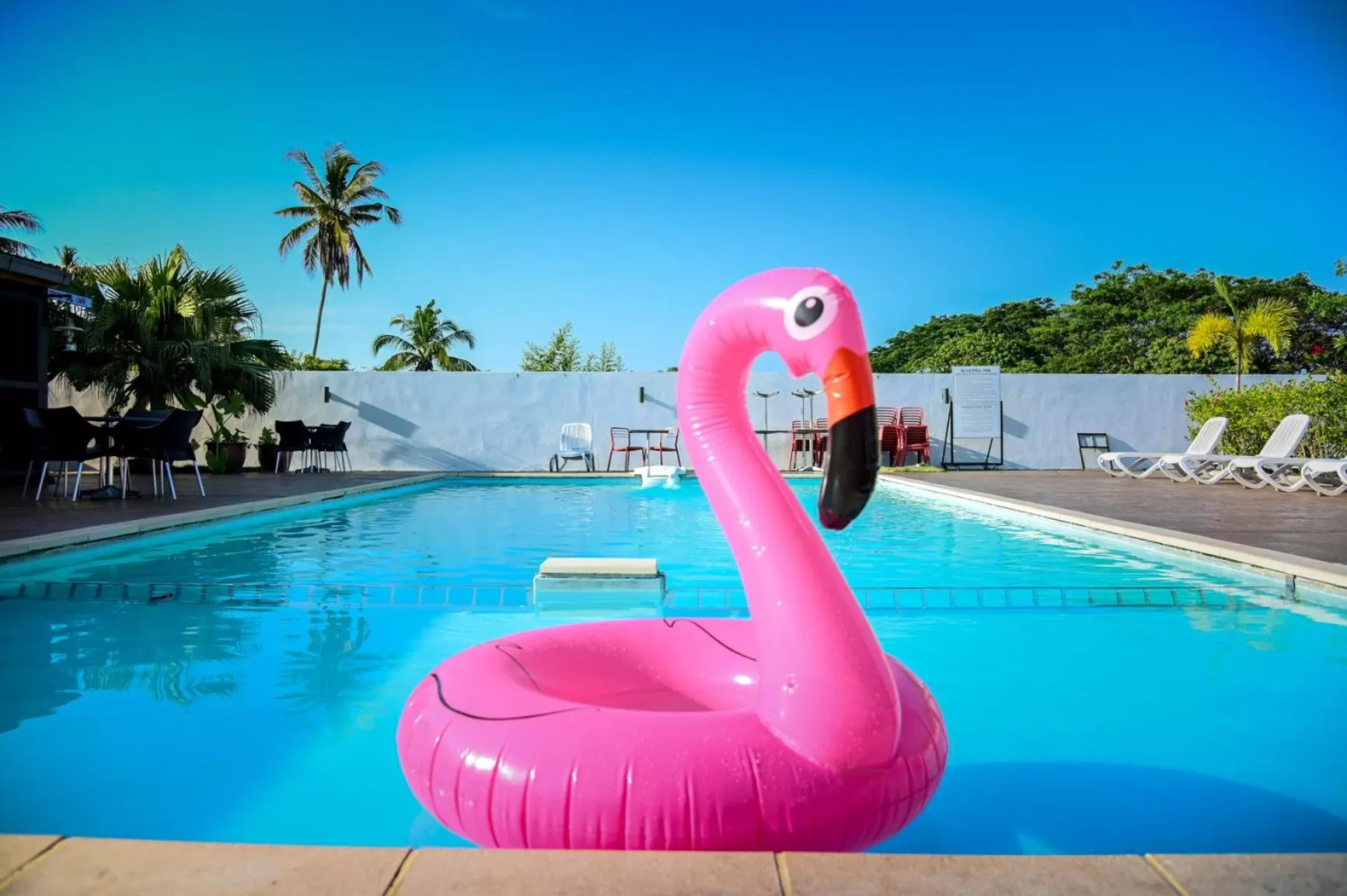Swimming pool in Riverra Inn Langkawi