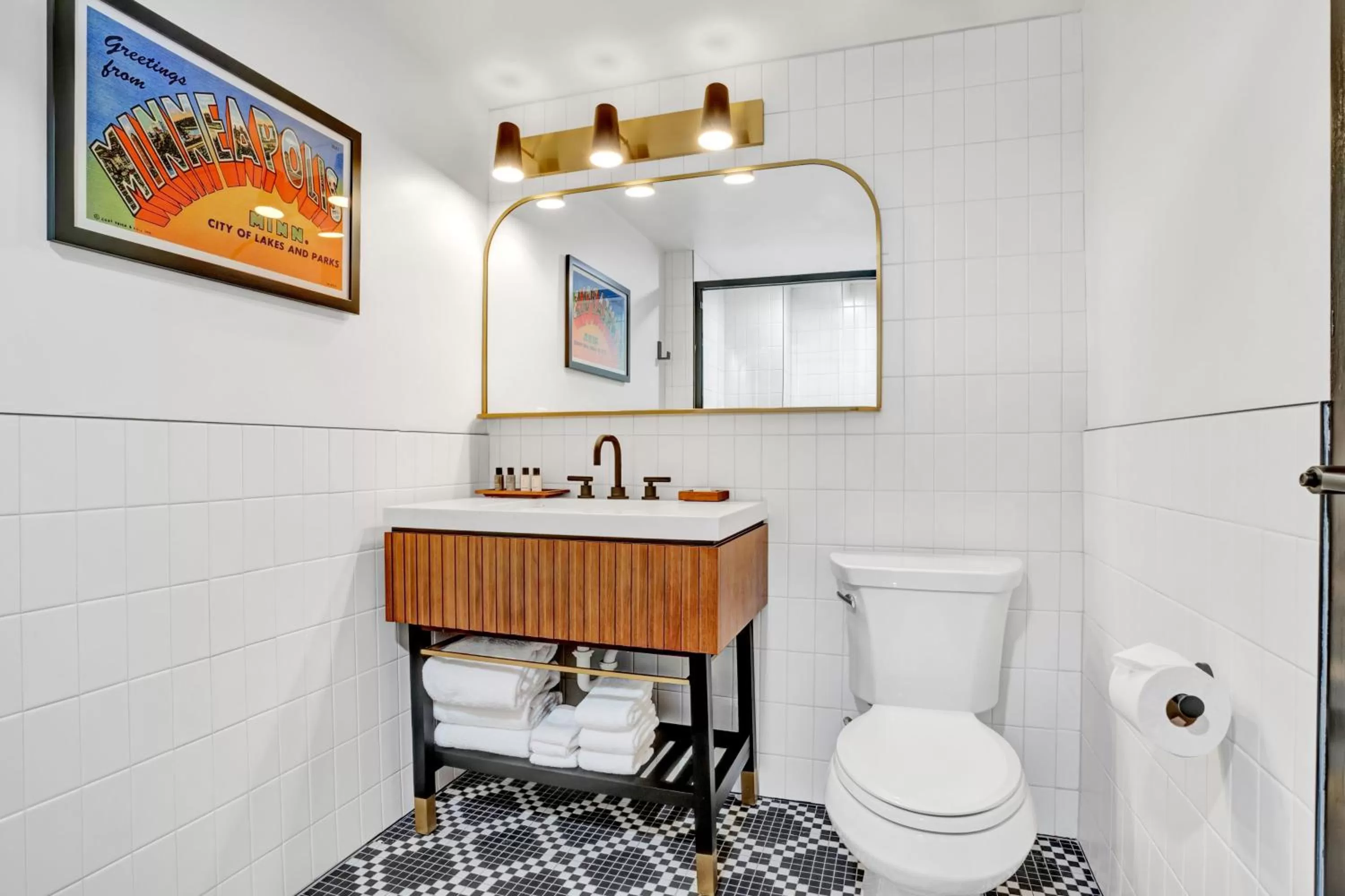 Bathroom in Hotel Indigo - Minneapolis Downtown by IHG