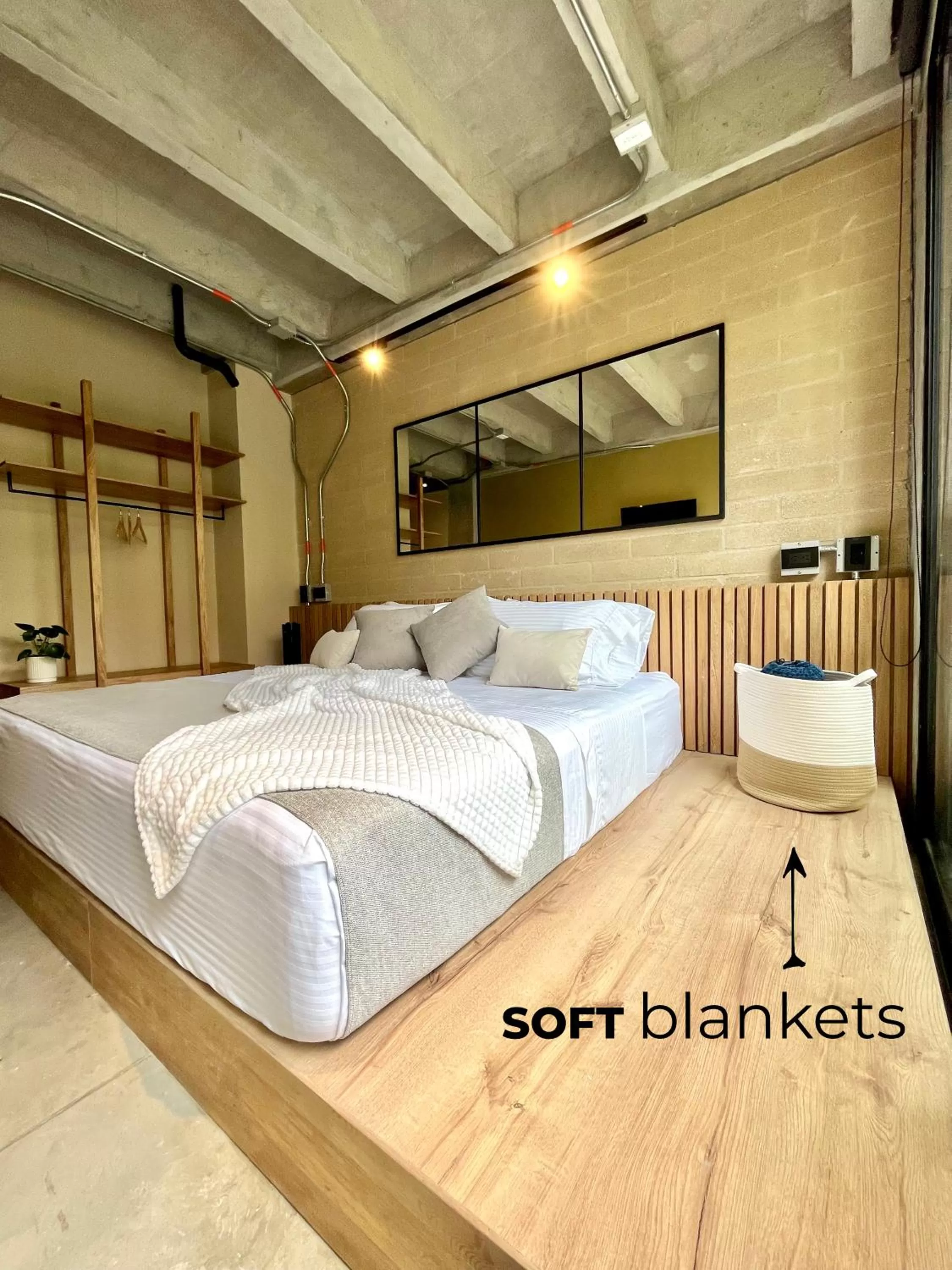 Bed in Beminimal Hotel