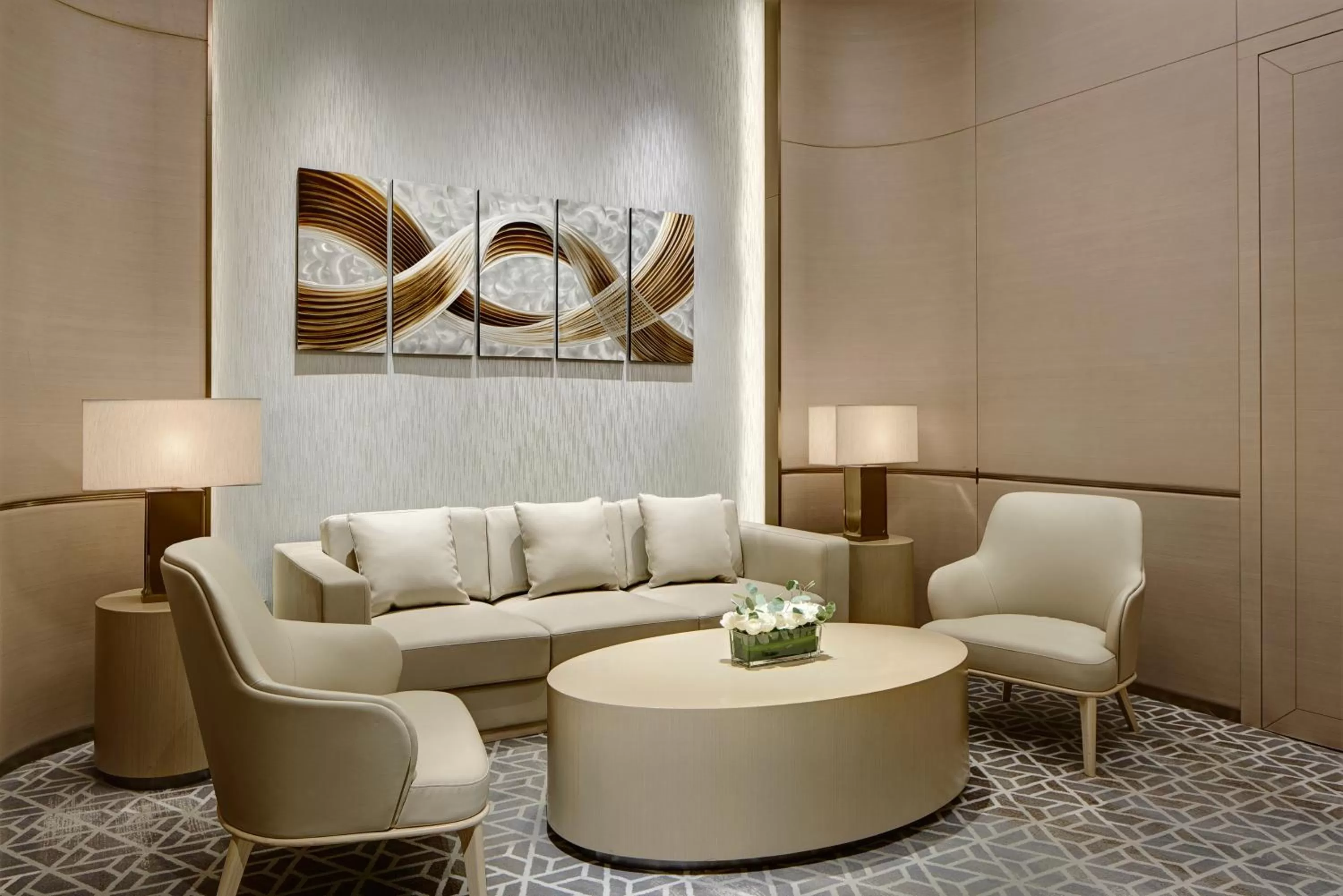 Seating area in Cordis, Beijing Capital Airport By Langham Hospitality Group