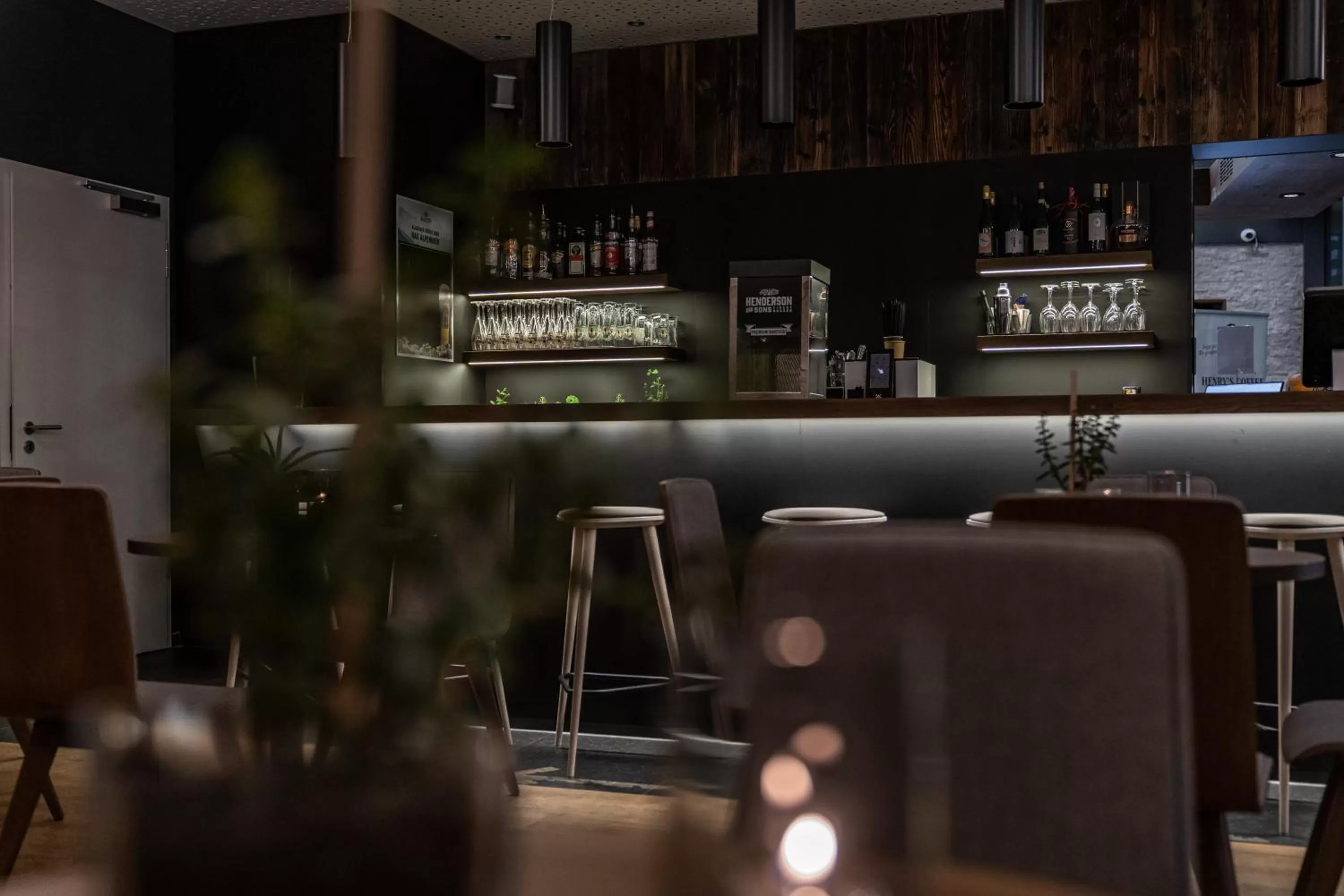 Lounge or bar in Augsburg Hotel Sonnenhof