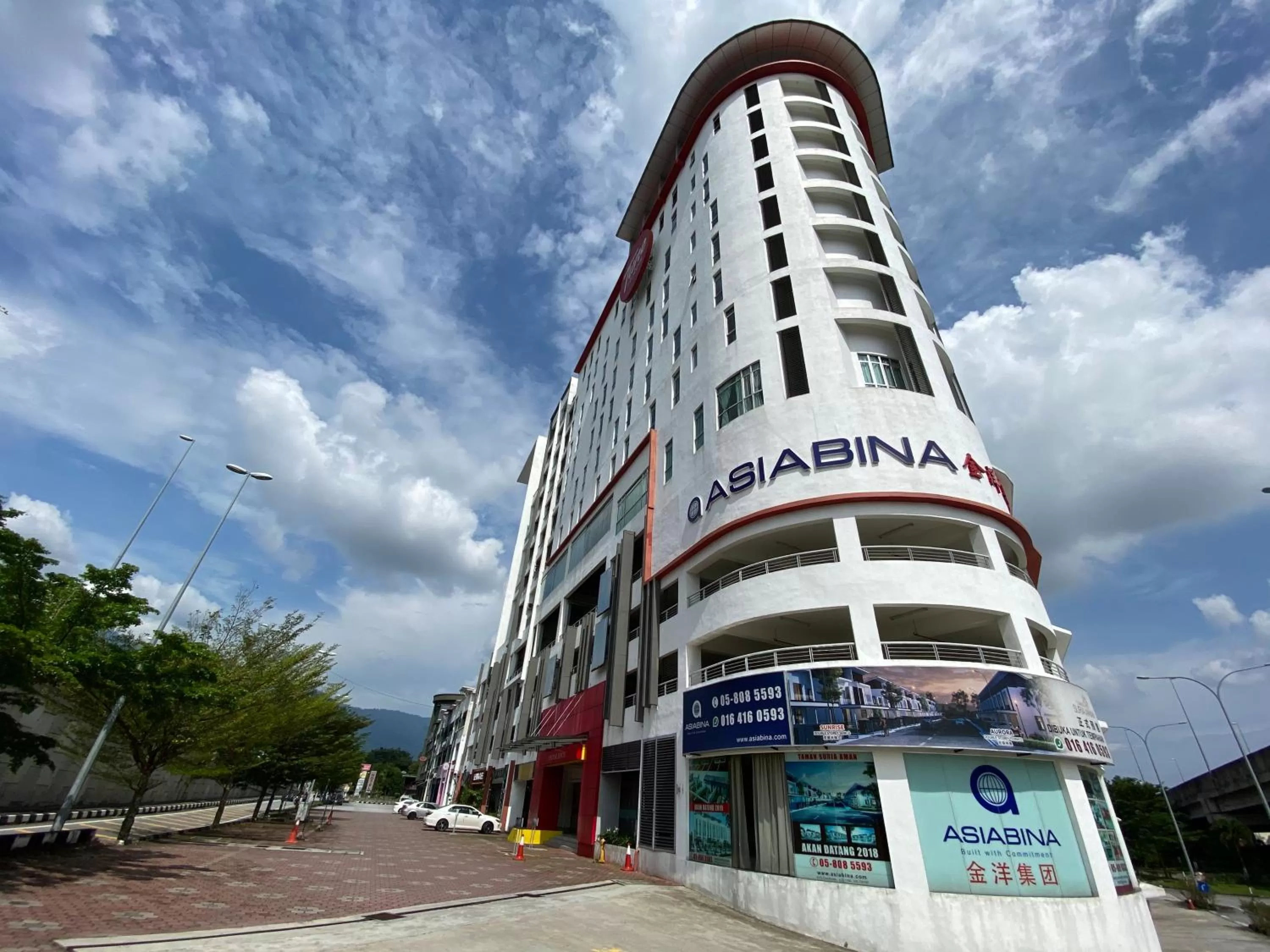 Property building in Sense Hotel Taiping