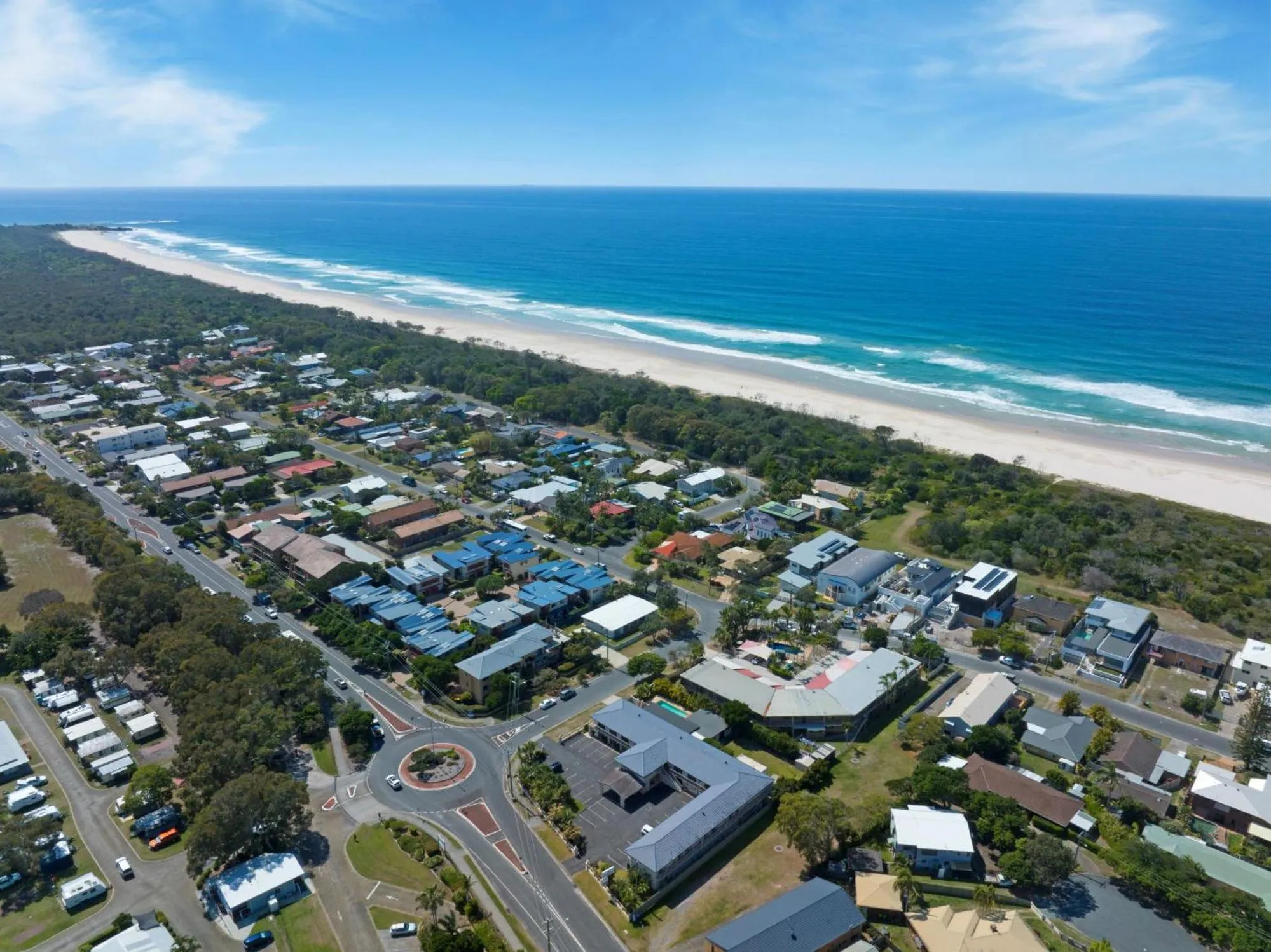 Property building in Pottsville Beach Motel