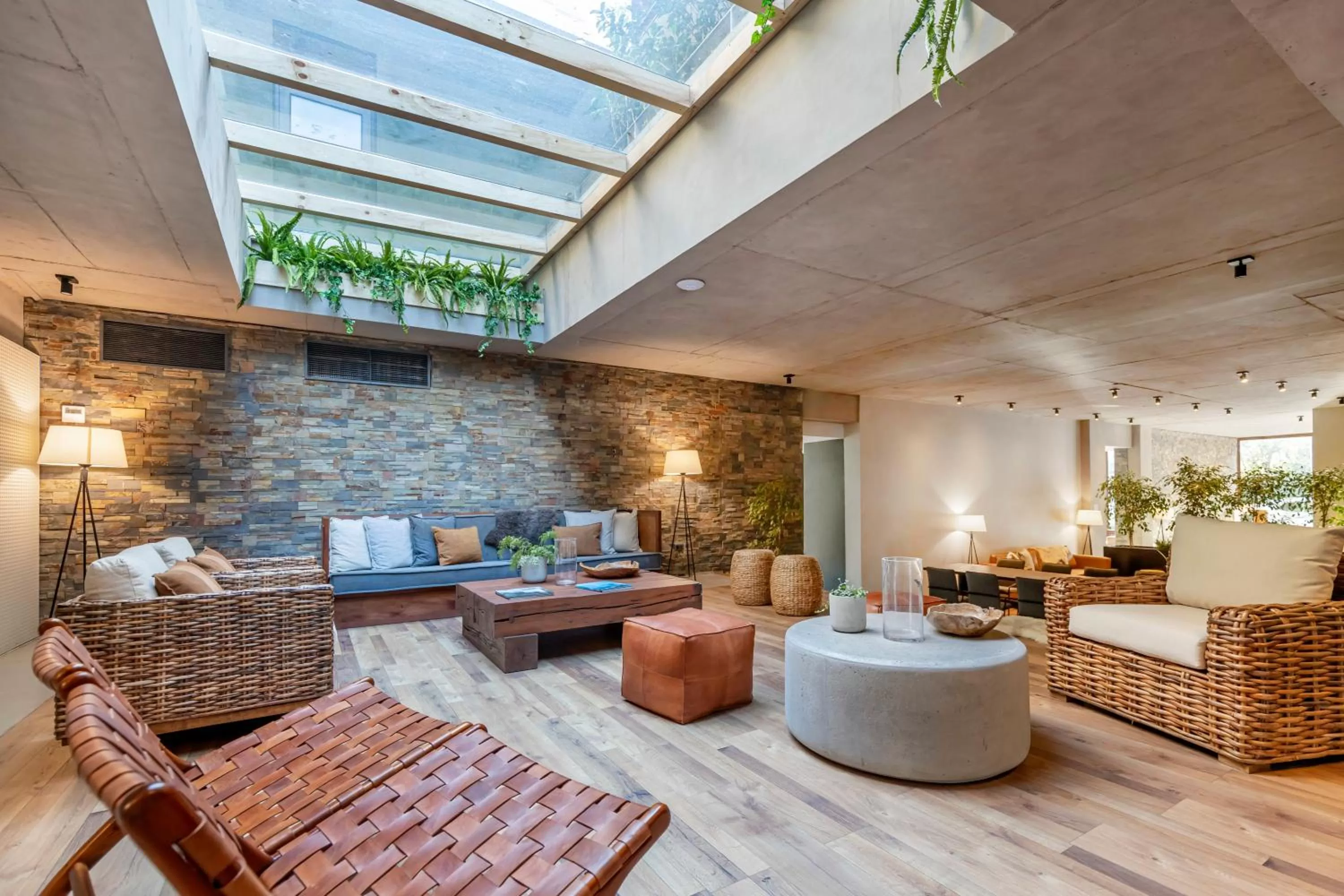 Seating area in The Place