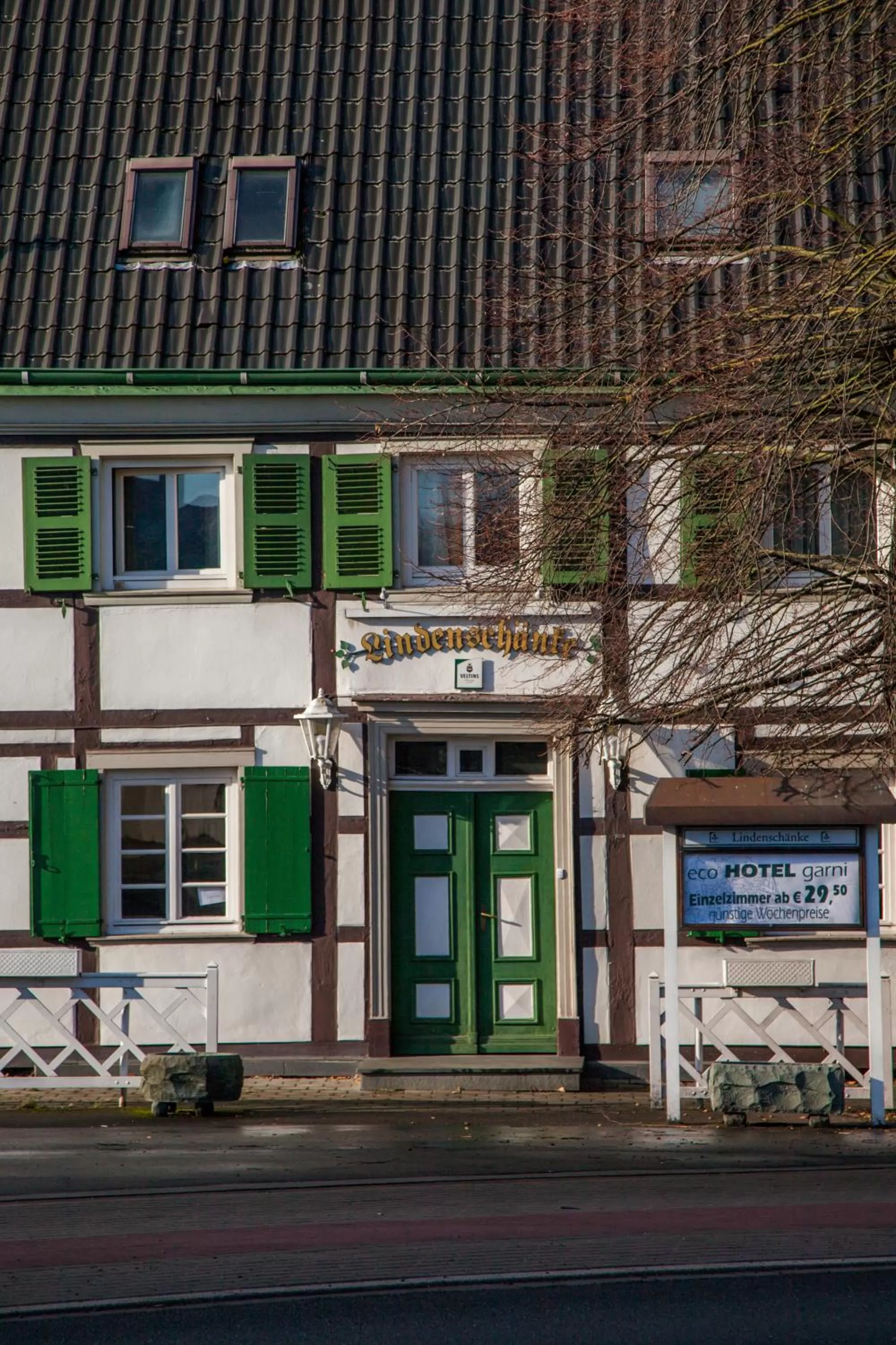 Facade/entrance in Lindenschänke
