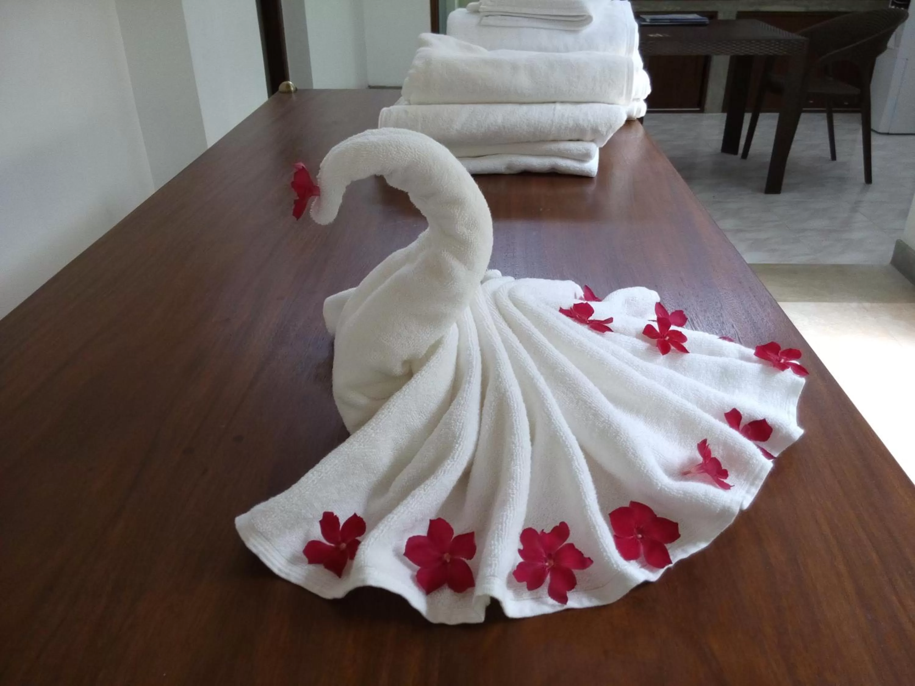 Decorative detail in Inlak Garden Hotel