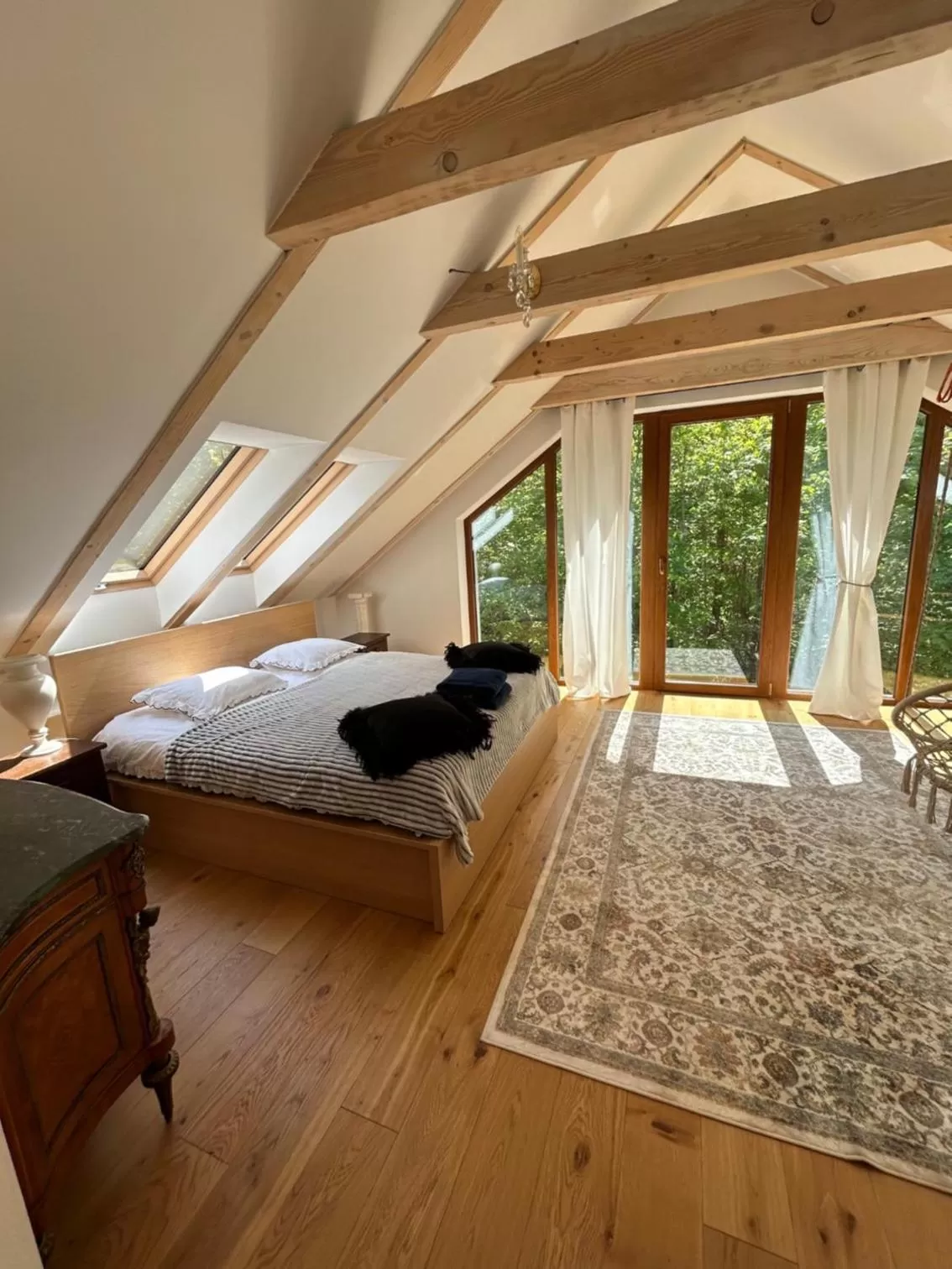 Bed in Leśna Residence & SPA