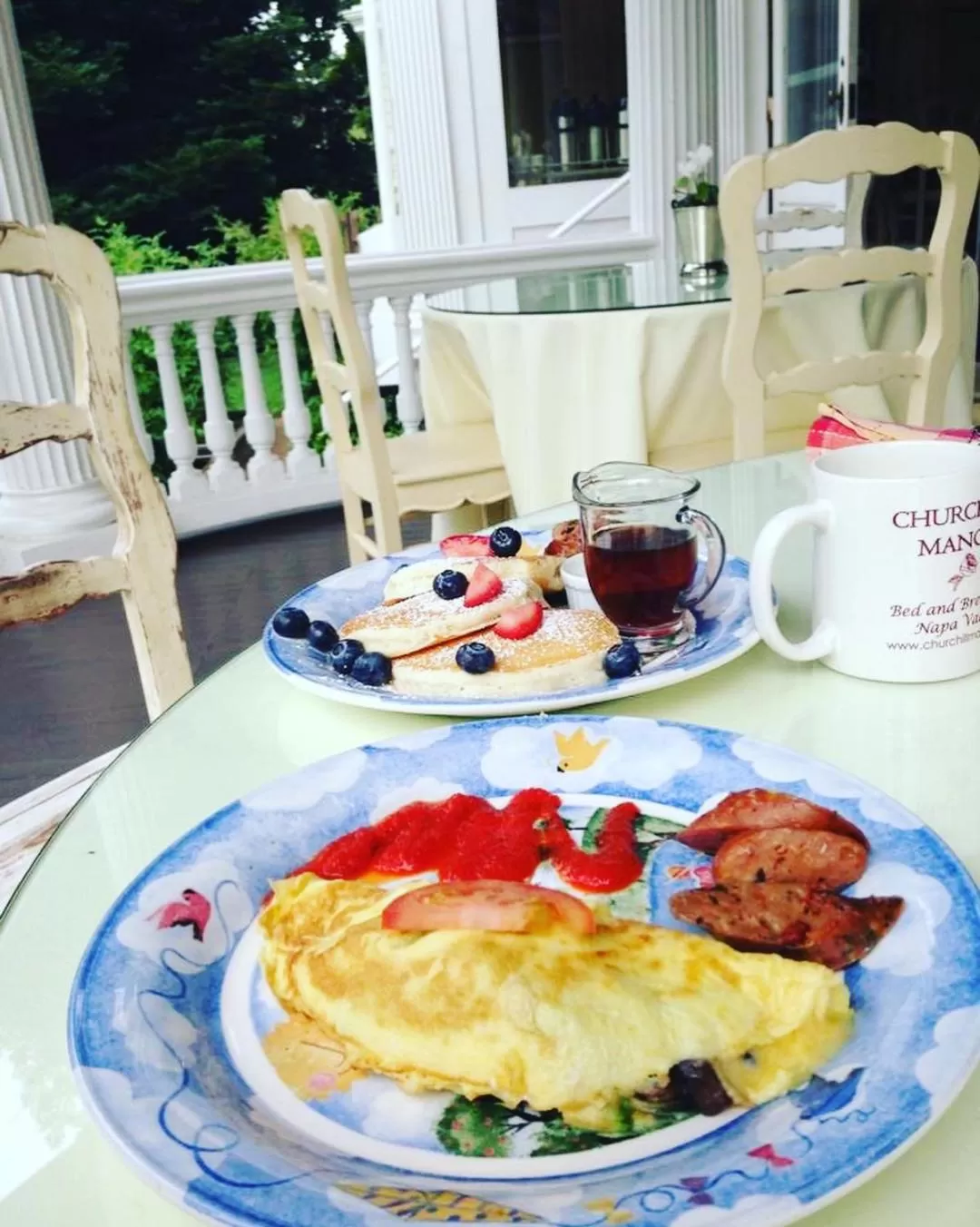Food close-up in Churchill Manor