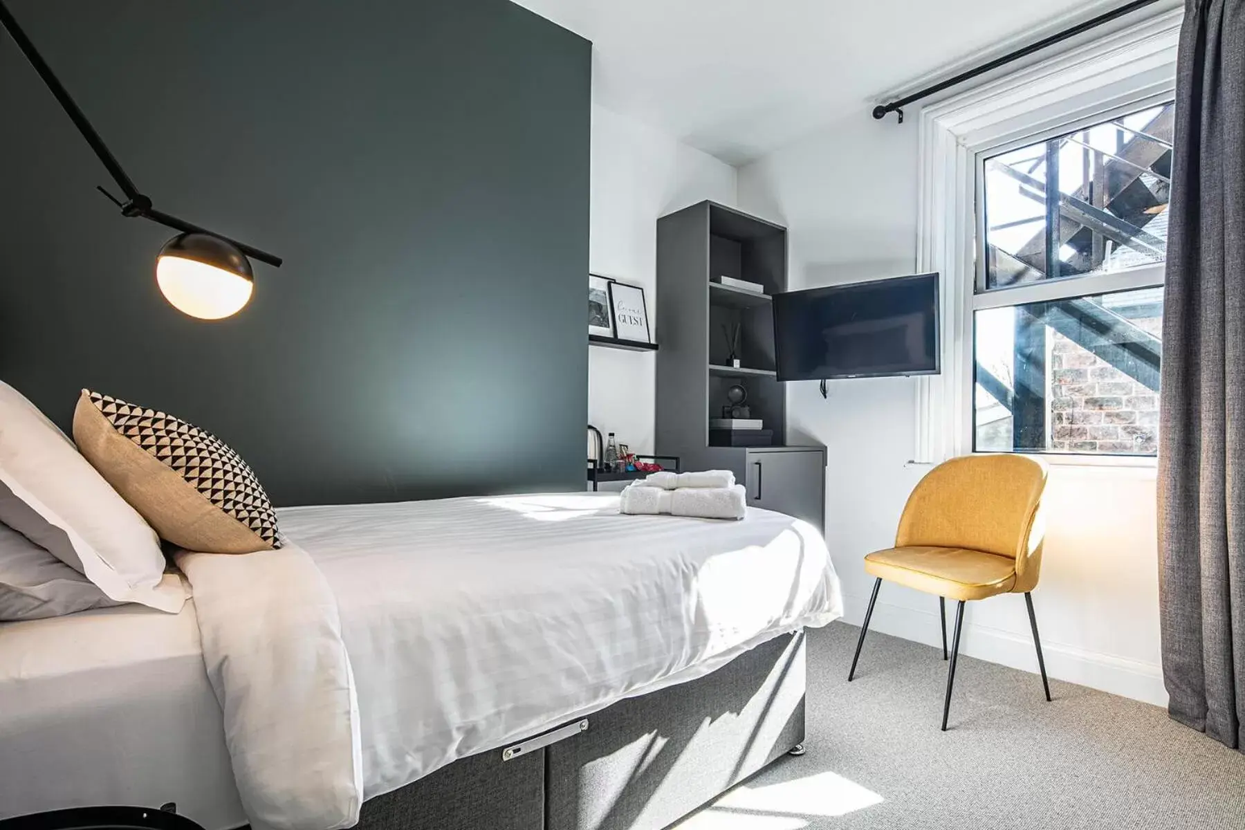 Single Room with Private Bathroom - single occupancy in The Belmont - Harrogate Stays Single Room with Private Bathroom - single occupancy in The Belmont - Harrogate Stays