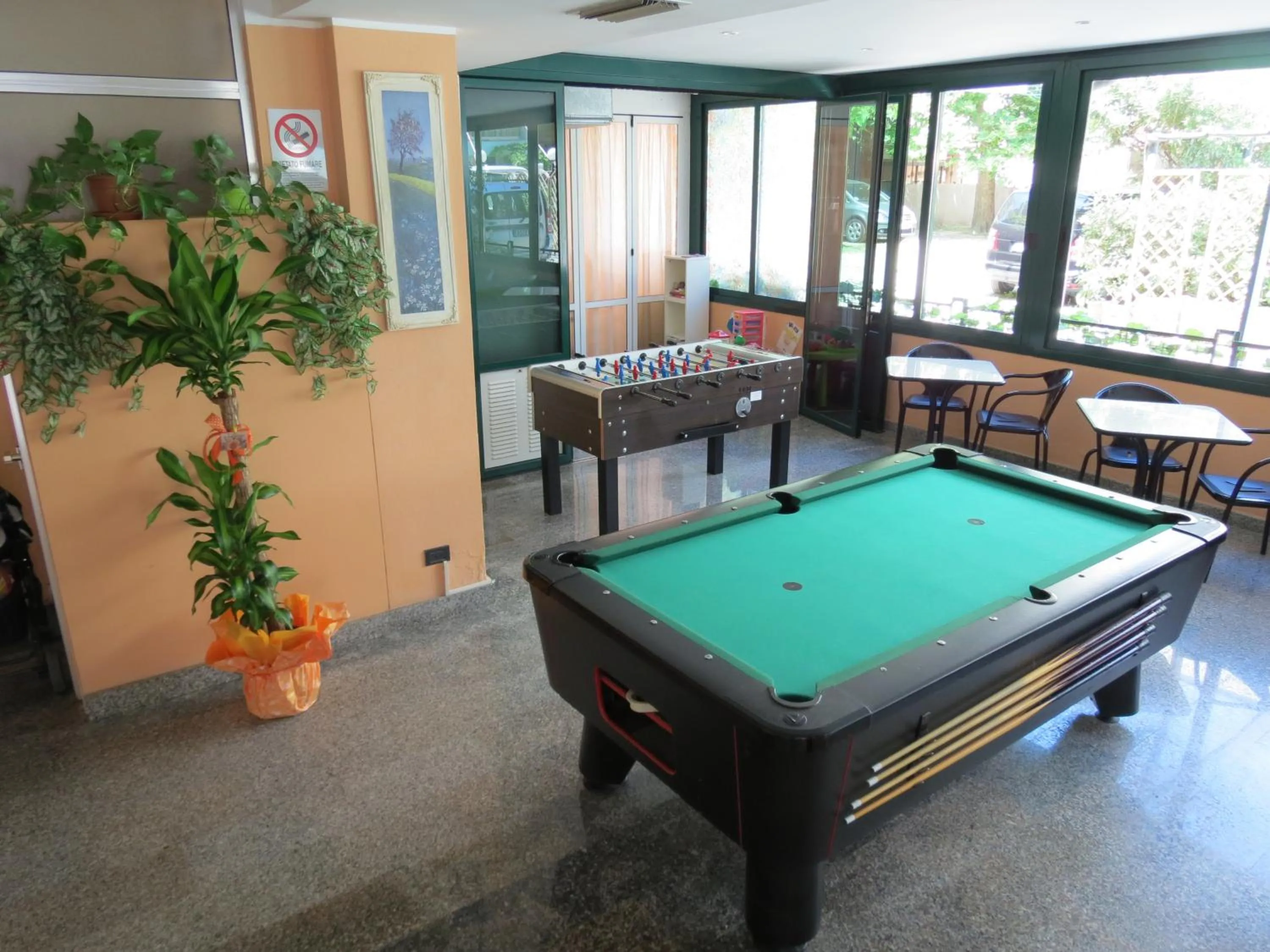 Billiard in Hotel Gemini