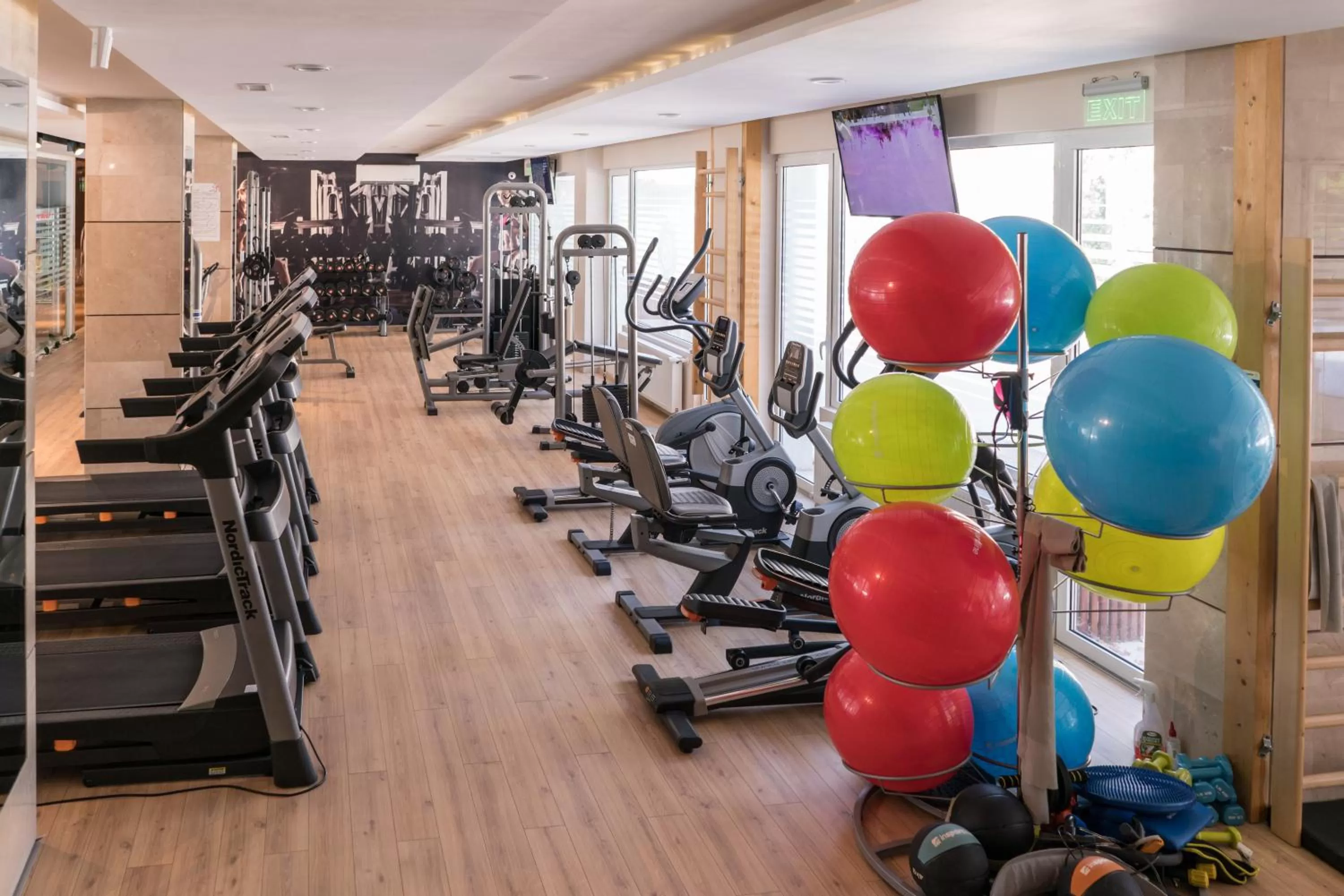 Fitness centre/facilities in Aqvatonic Hotel - Steaua de Mare