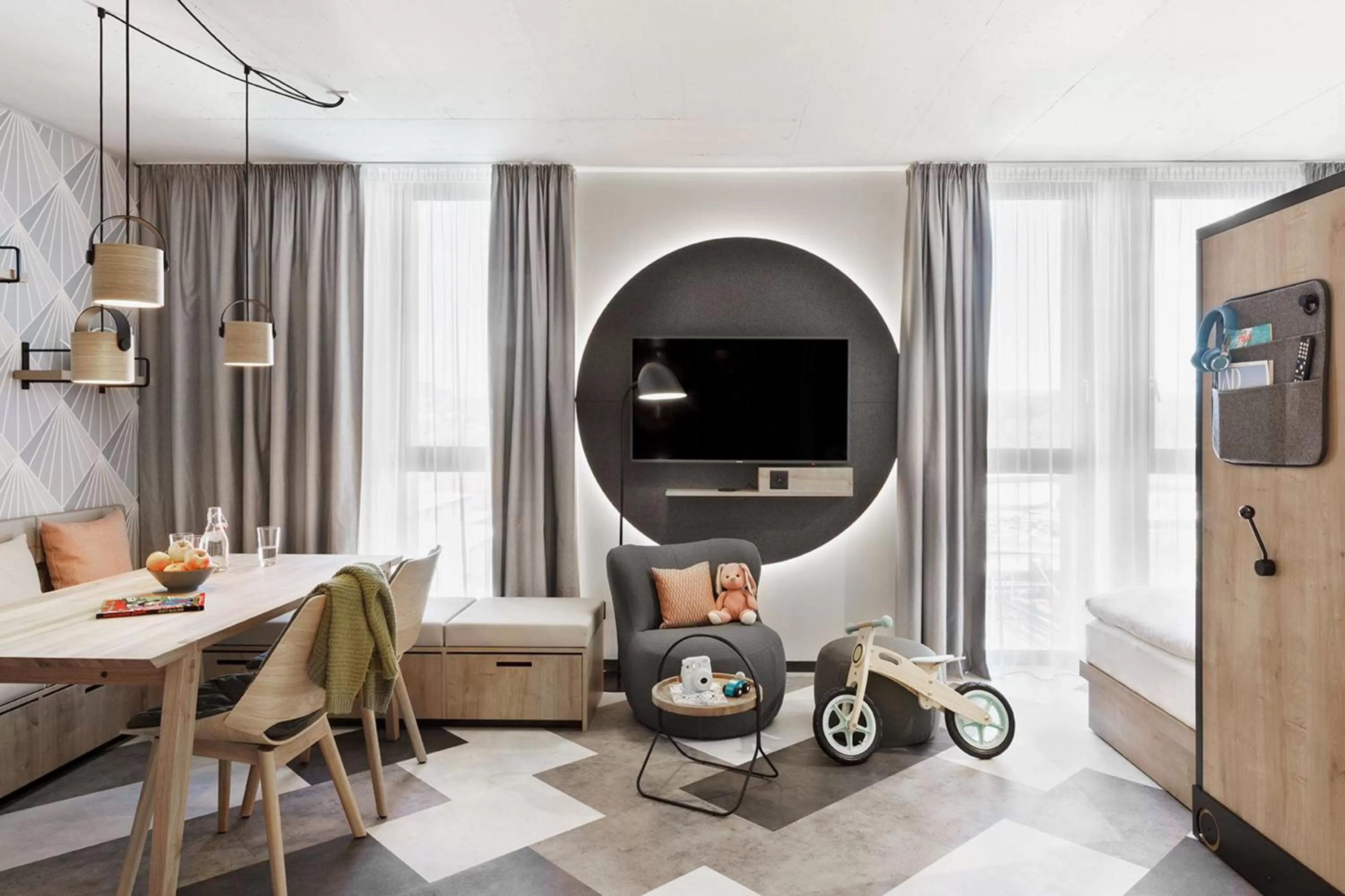 Seating area in Stay KooooK Bern Wankdorf - Online Check In