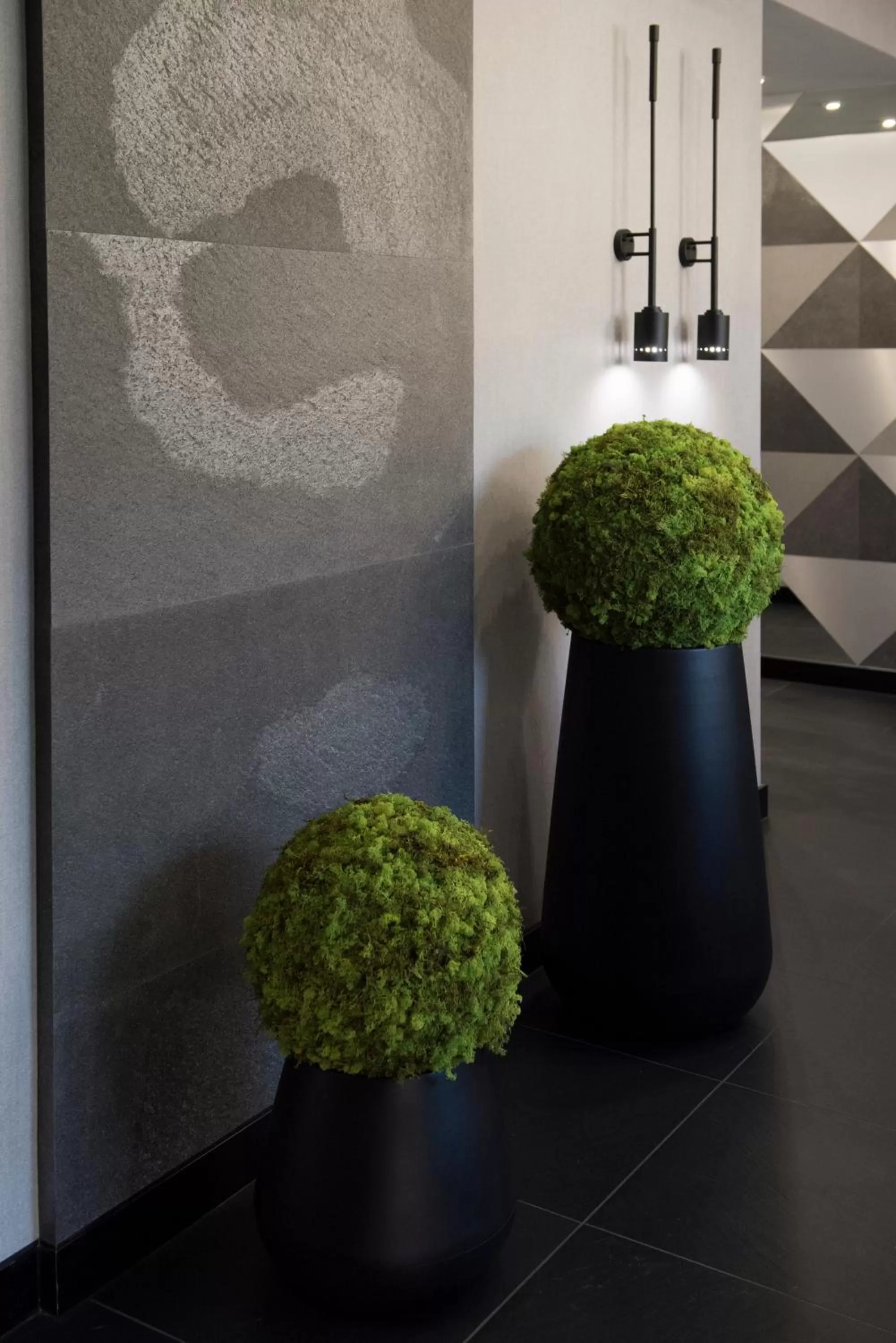 Decorative detail in Hotel Central