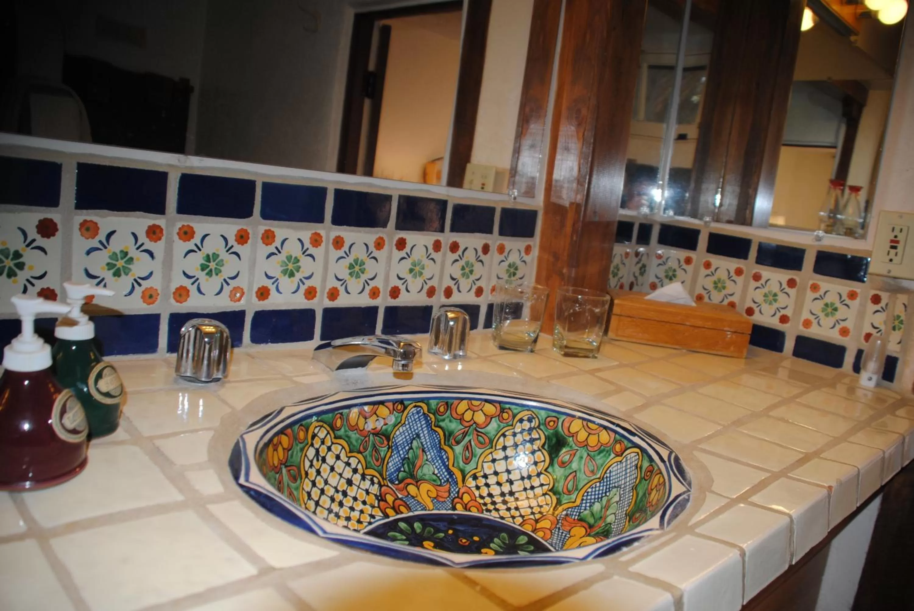 Decorative detail in Old Taos Guesthouse B&B