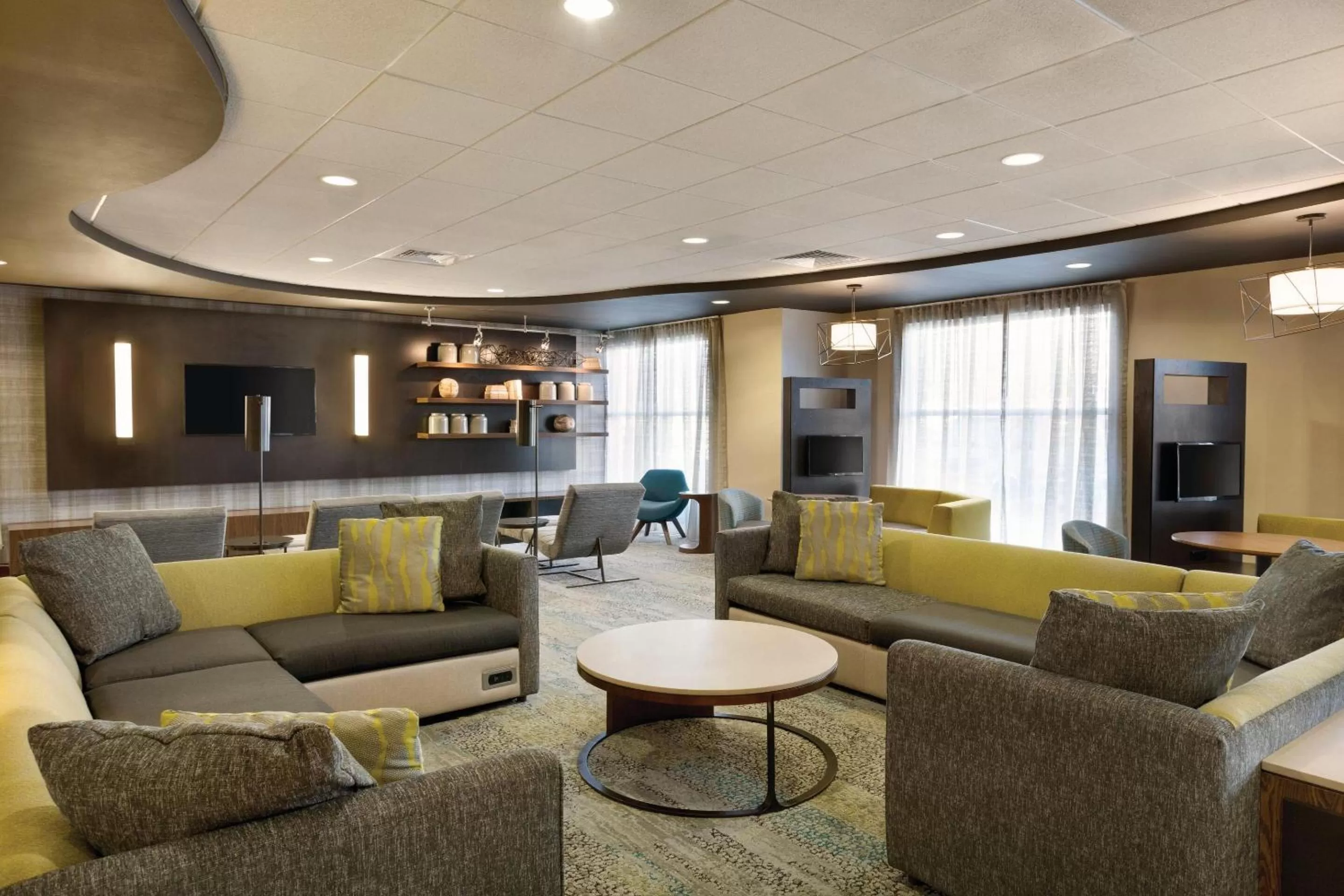Lobby or reception in Courtyard by Marriott Fort Smith Downtown