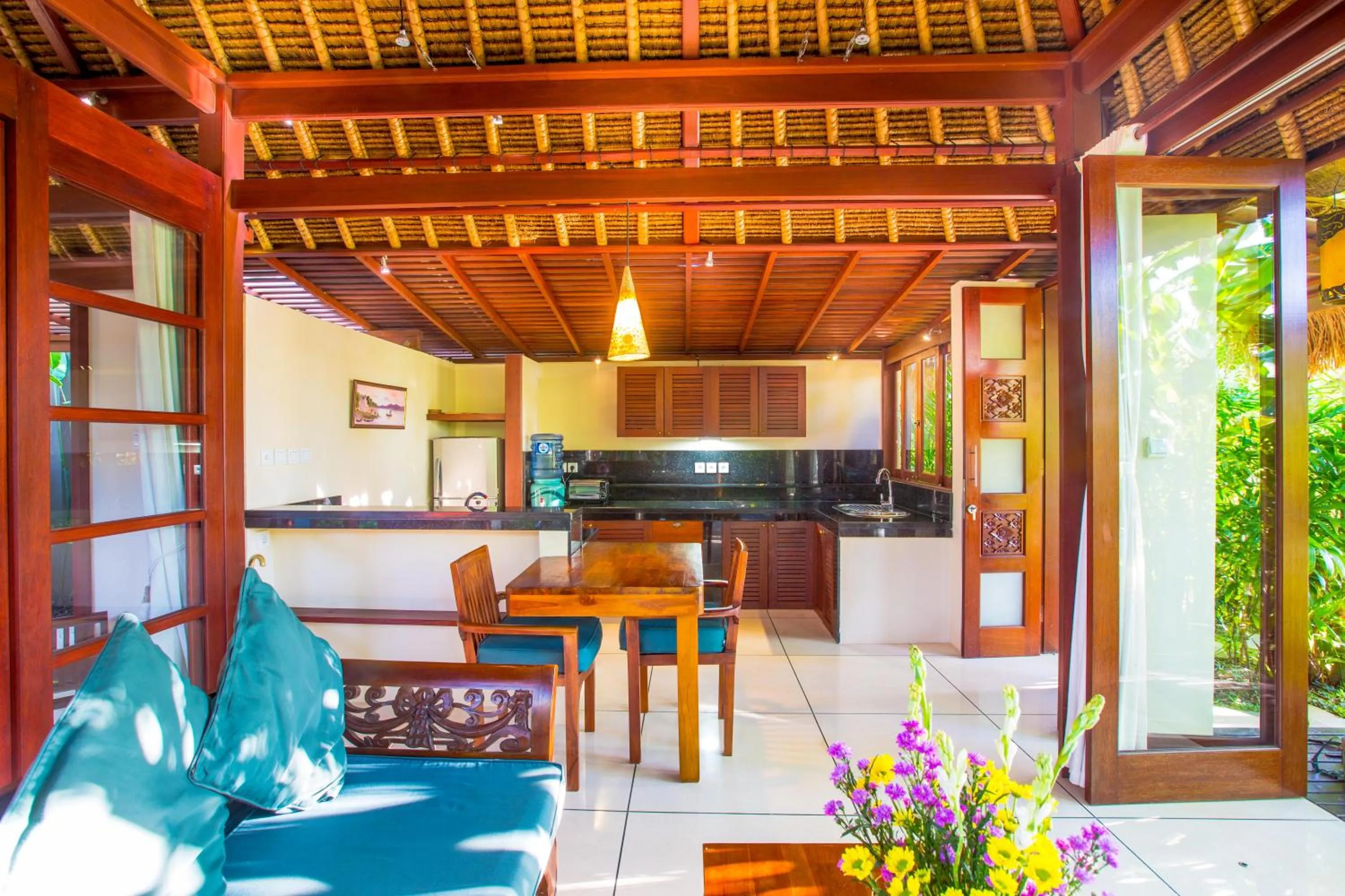 Kitchen or kitchenette in Bali Harmony Villa