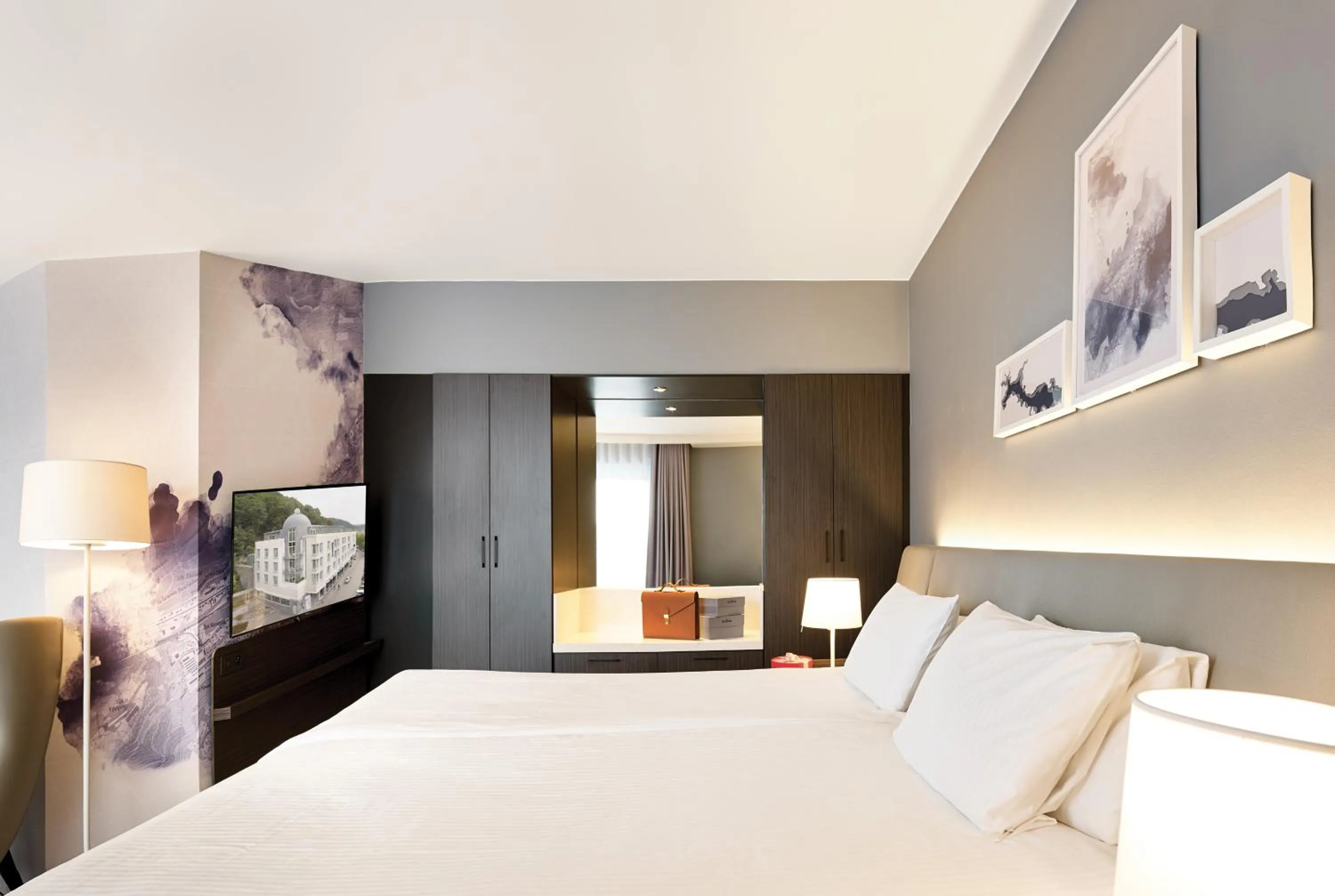 Bed in Radisson BLU Palace Hotel, Spa