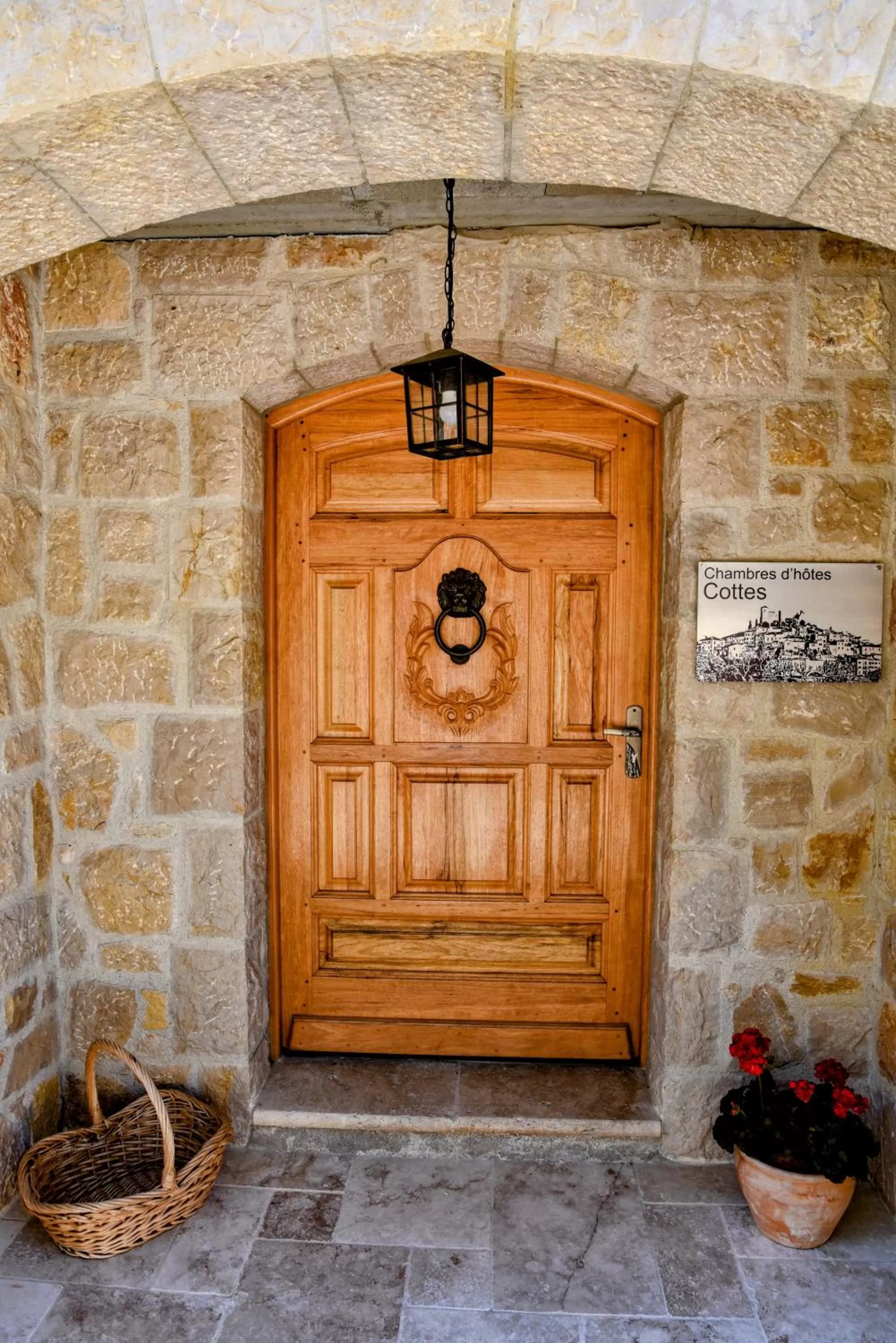 Facade/entrance in Chambre d'hôtes Cottes