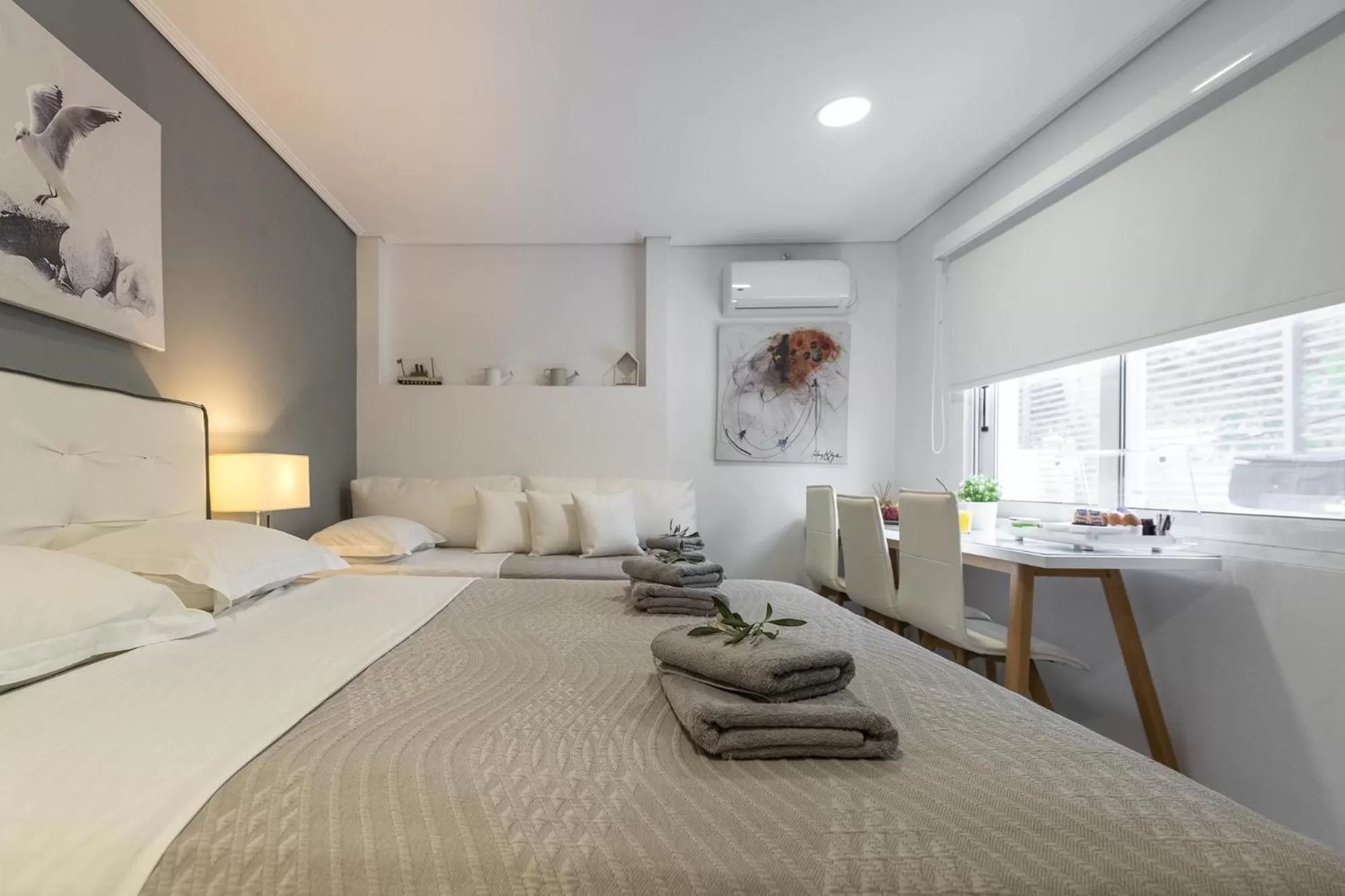 Bed in Comfort Stay Athens Airport Hotel - FREE shuttle from and to the airport