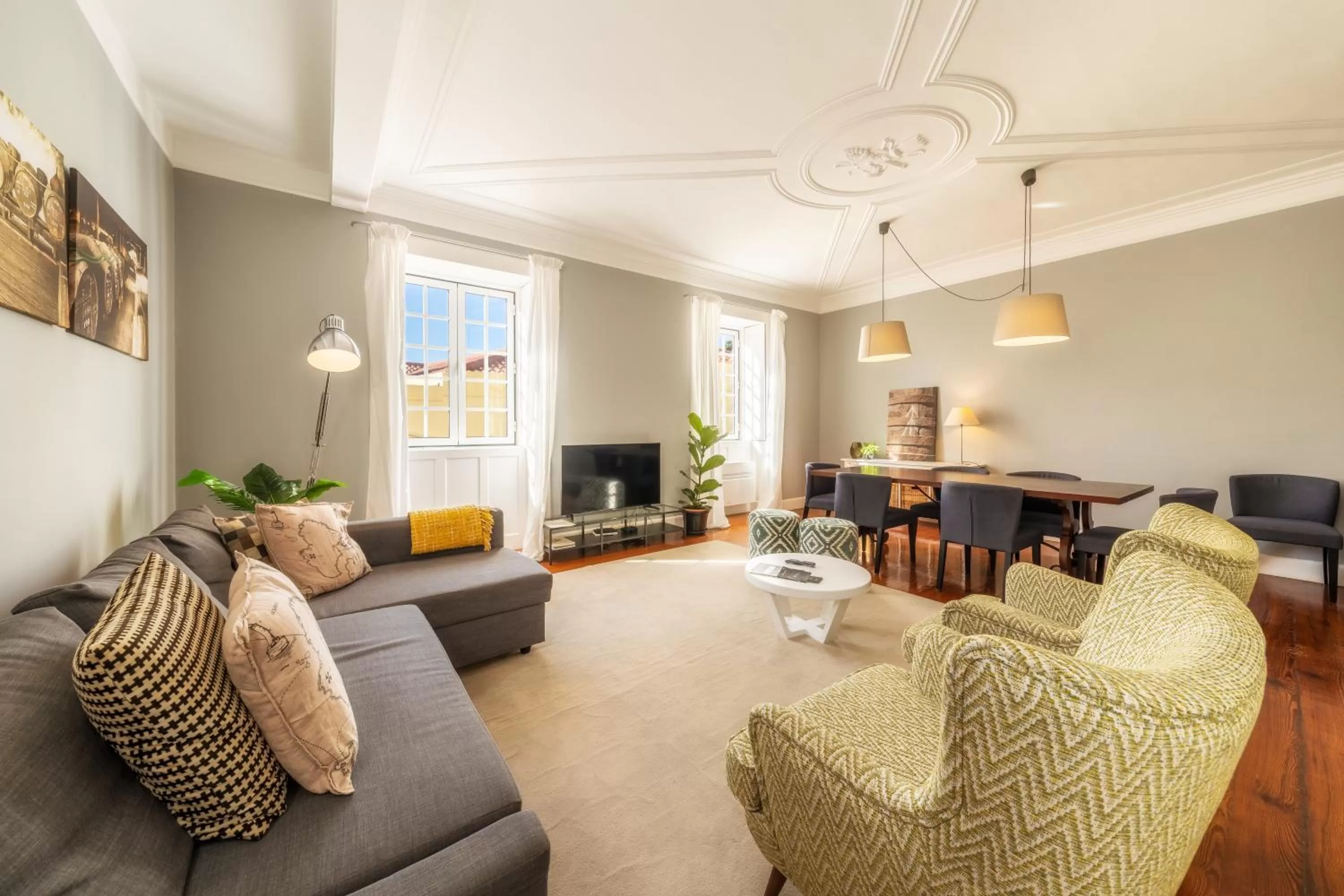 Living room in The Wine Lodges by An Island Apart