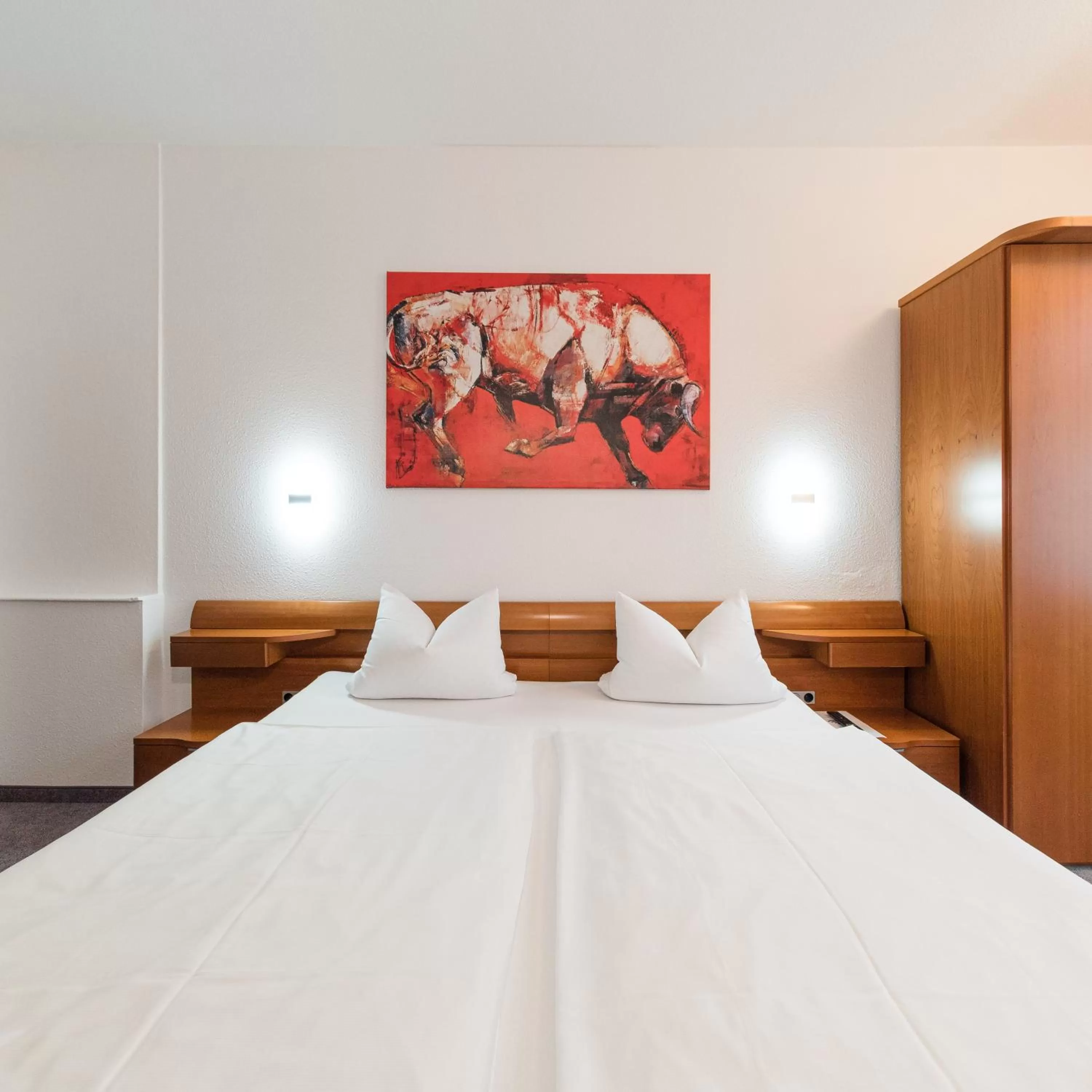 Staff, Bed in PrivatHotel Probst