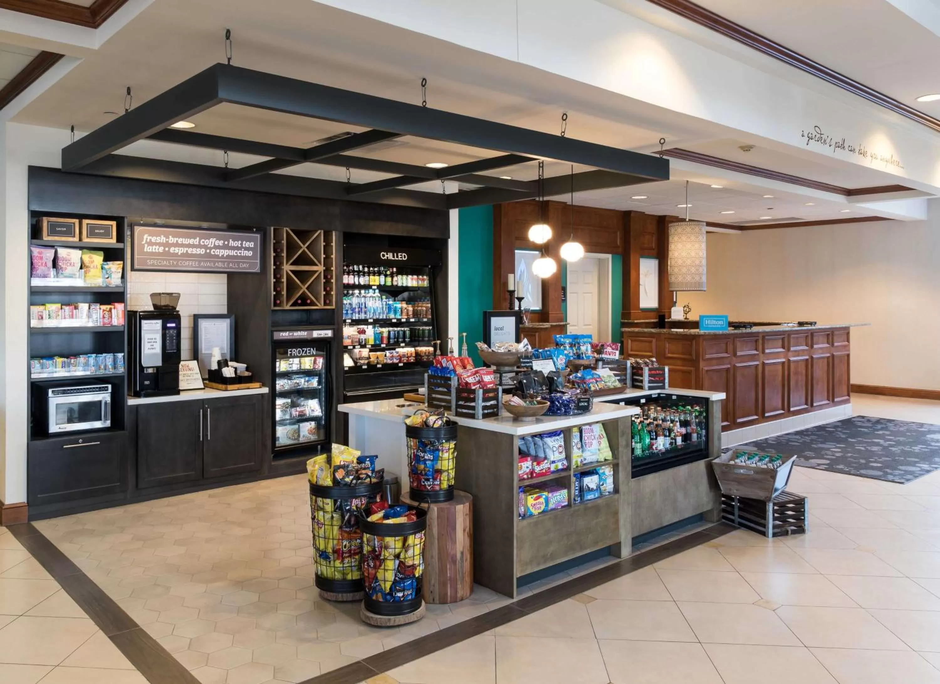Lobby or reception in Hilton Garden Inn Naperville/Warrenville