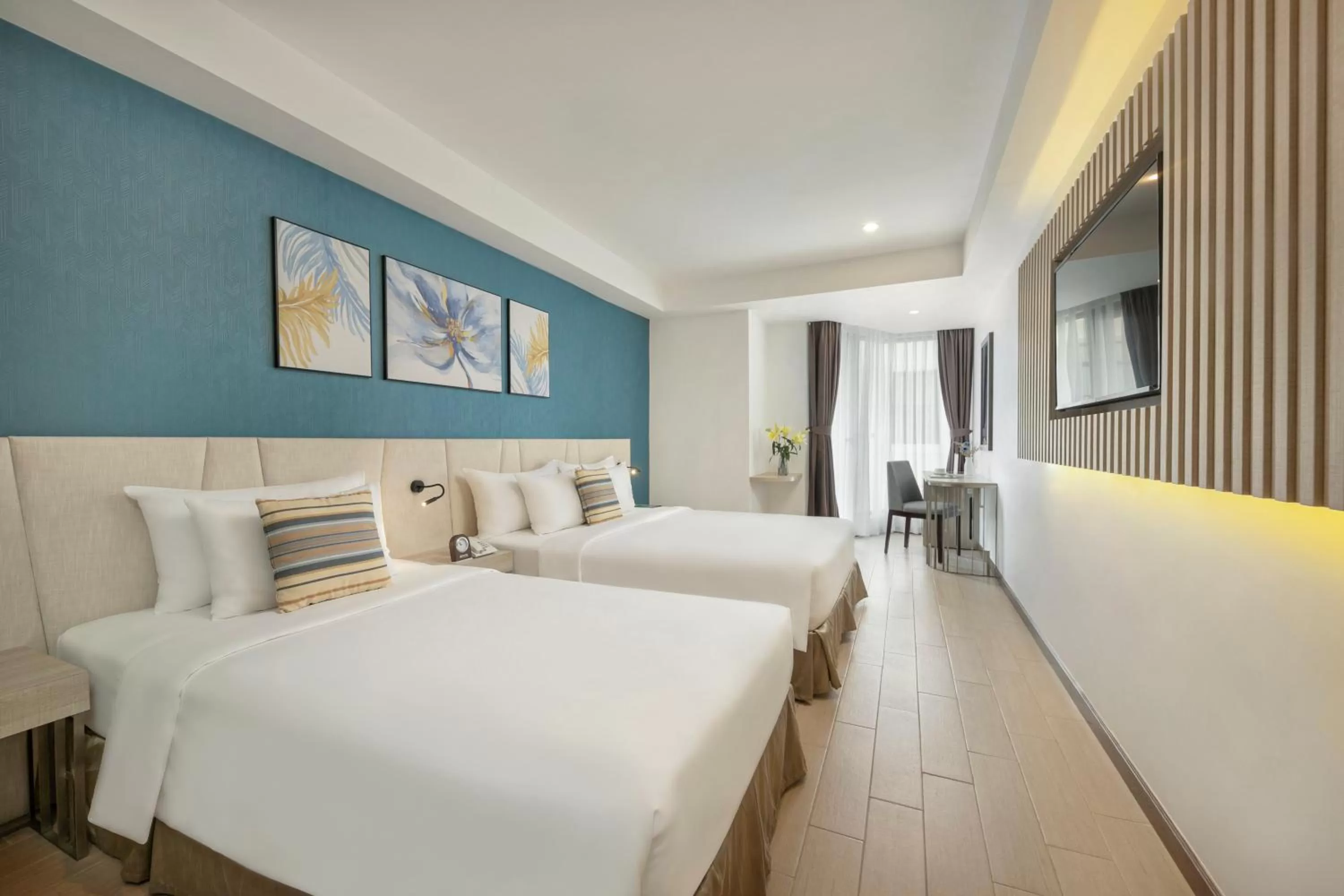 Deluxe Family Room in Atlantic Nha Trang Hotel