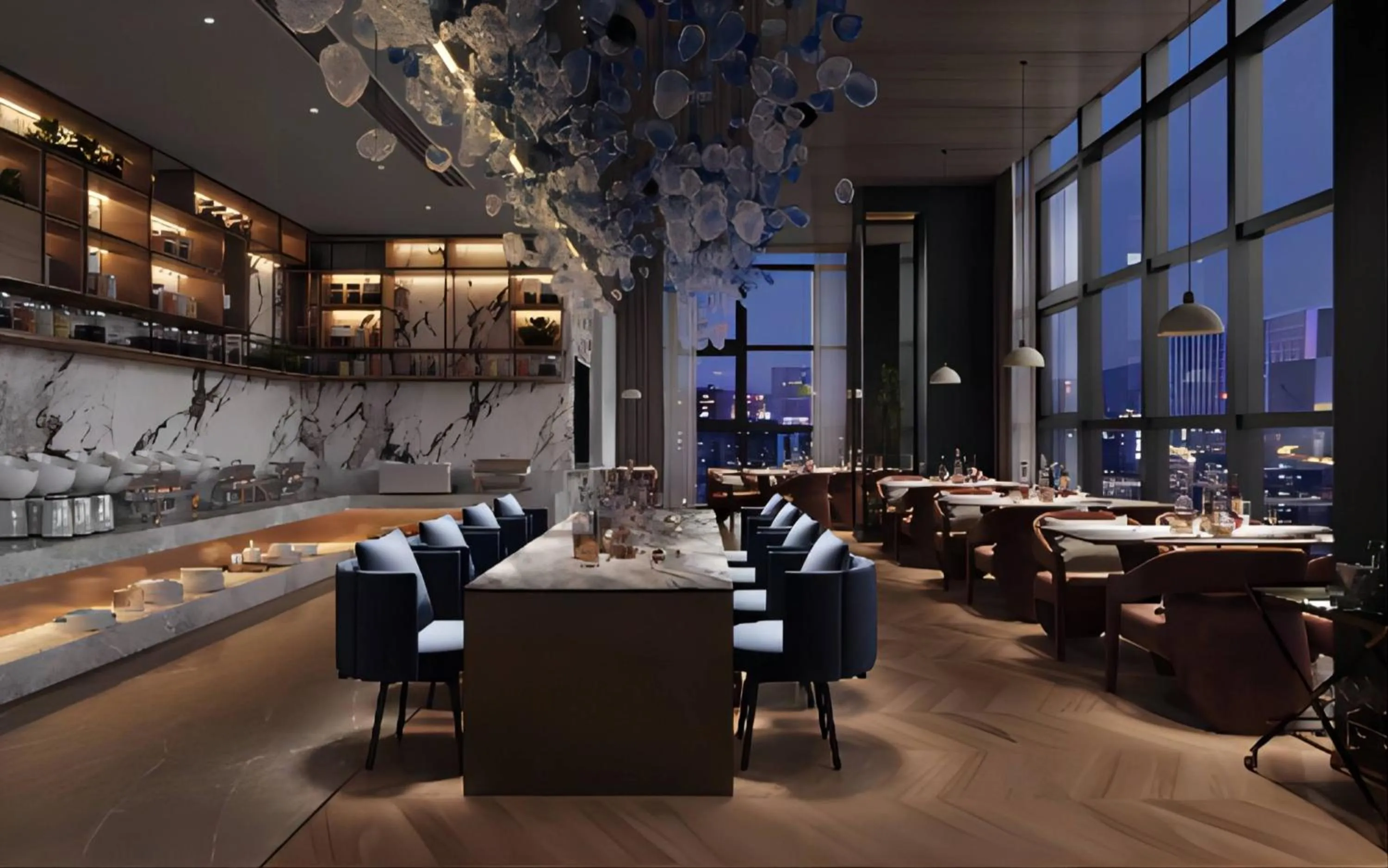 Restaurant/places to eat in Holiday Inn Express Chengdu Pidu by IHG