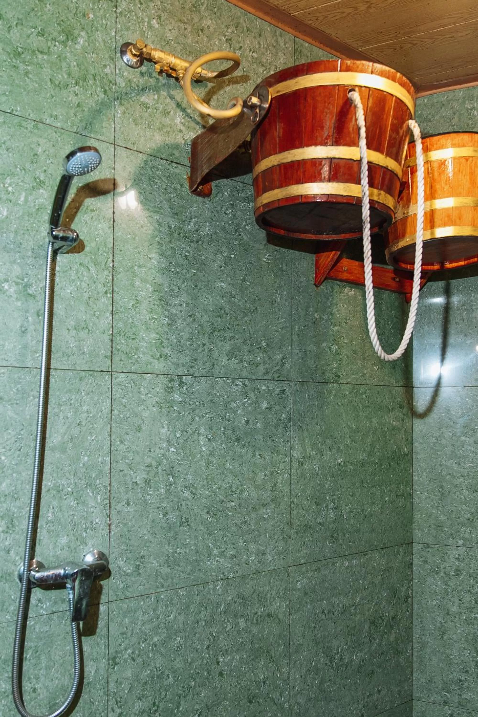 Sauna in Viktoriya Family Hotel Restaurant complex