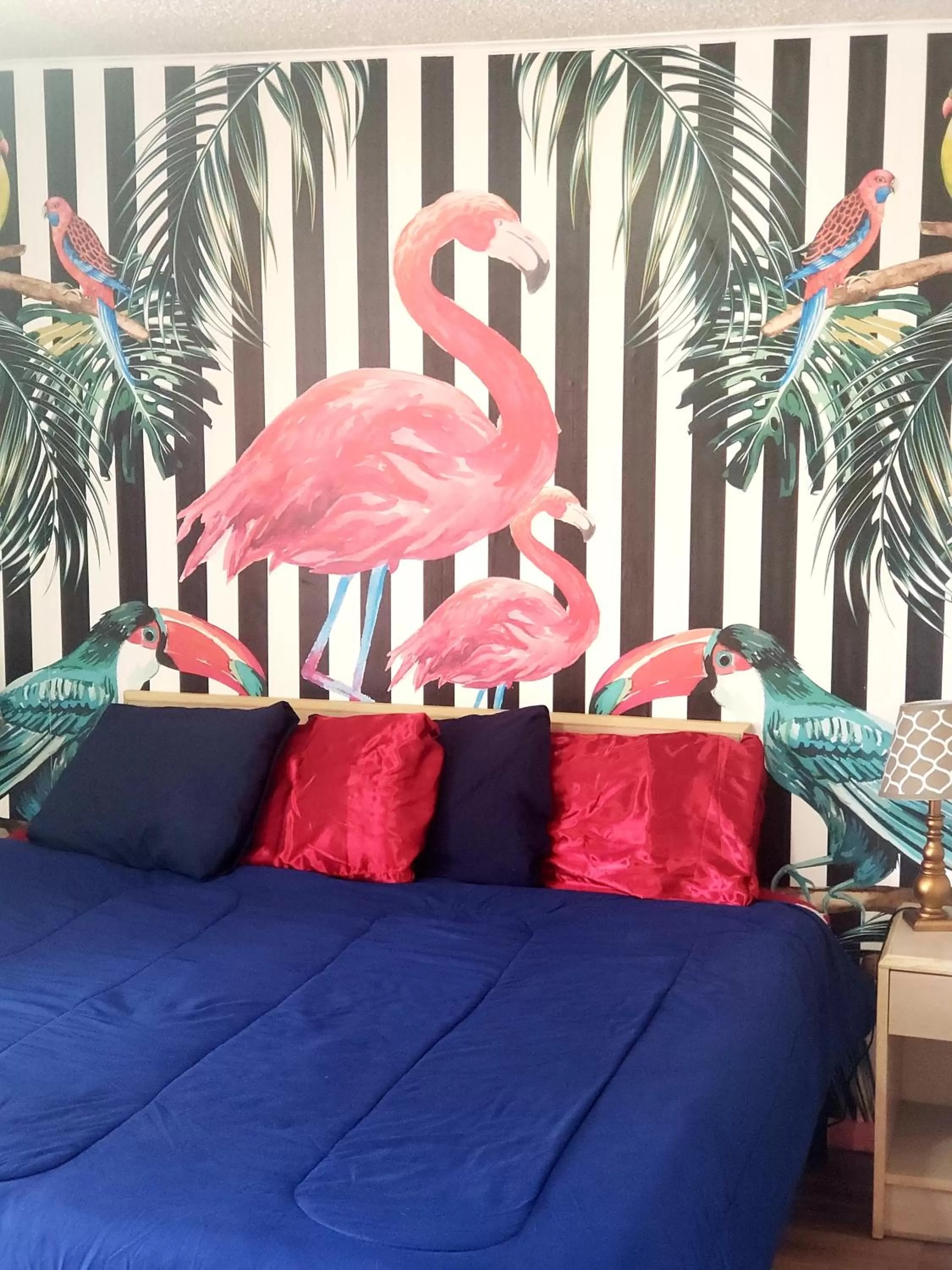 Bed in Brad's Desert Inn