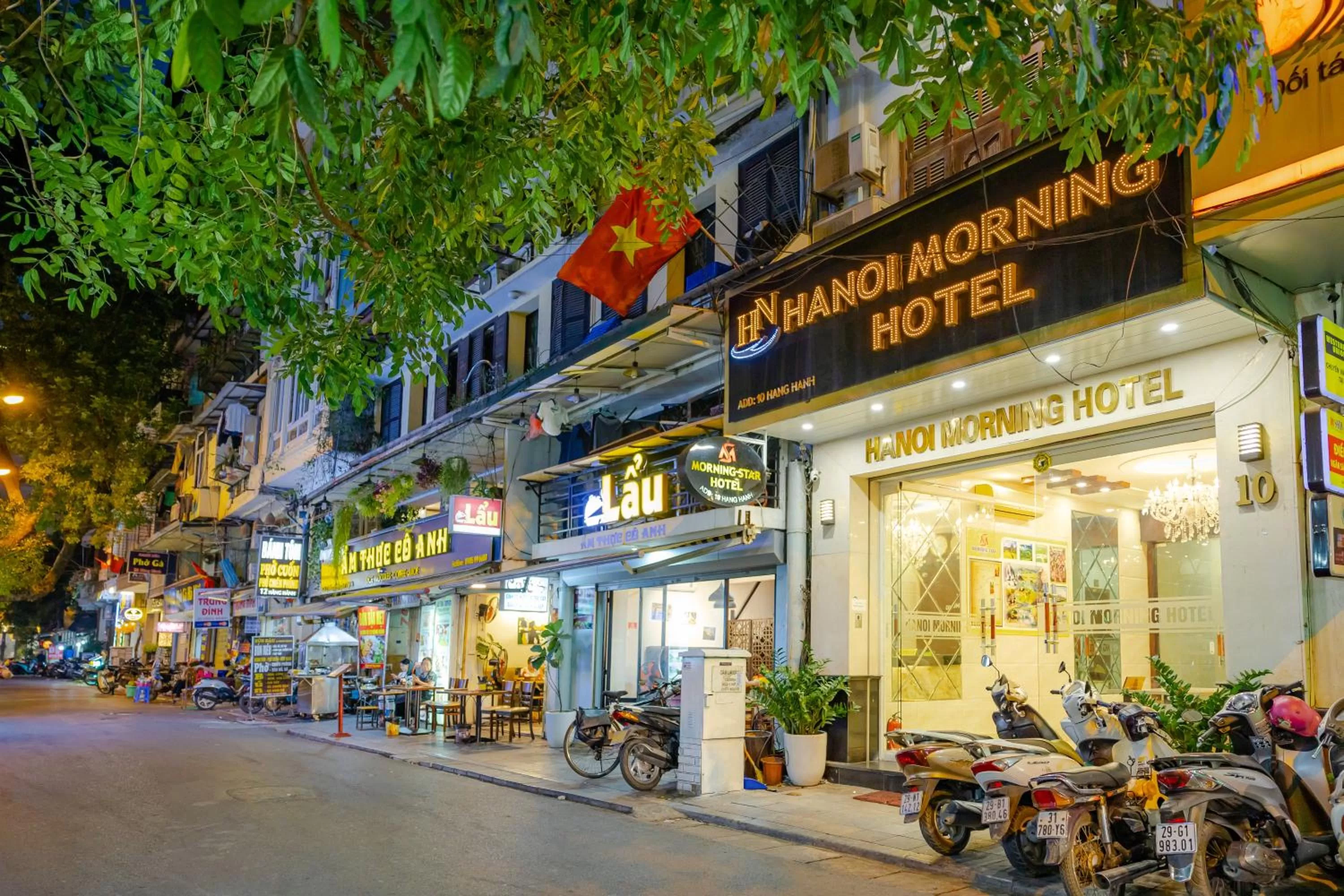 Property building in Hanoi Morning Hotel