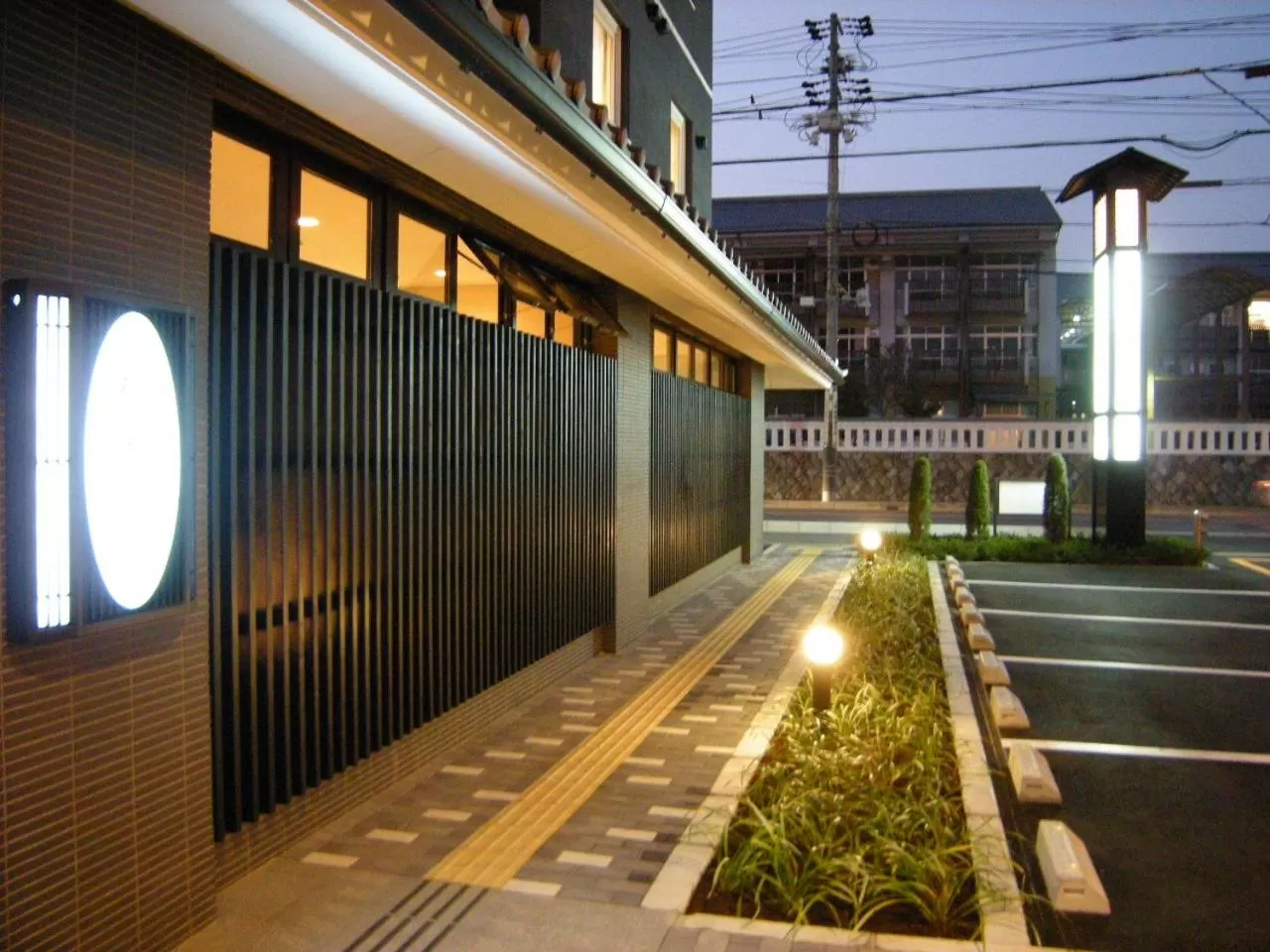 Facade/entrance in Route Inn Grantia Wakuranoyado Igauenojomae