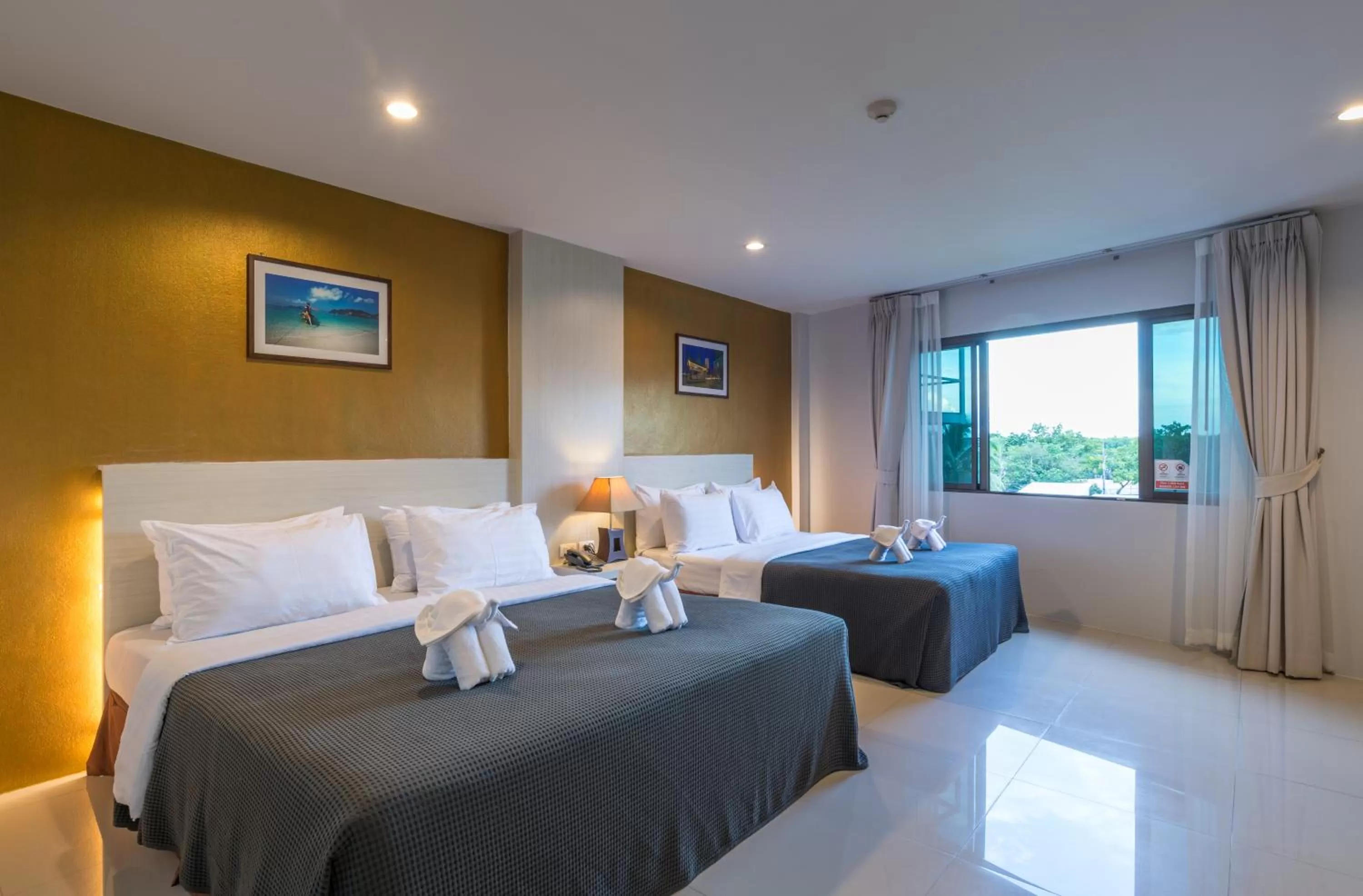 Bed in Lada Krabi Residence Hotel - SHA Plus