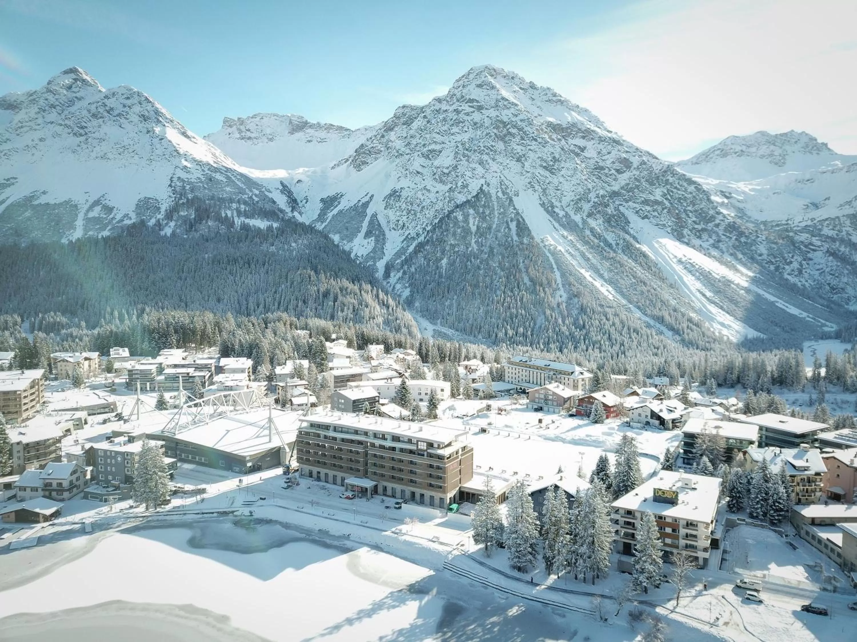 Property building in AVES Hotel&Apartment Arosa
